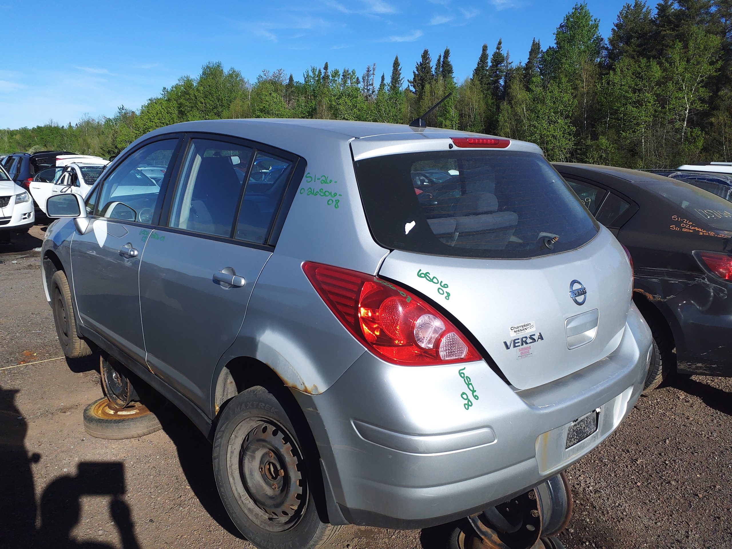 NISSAN VERSA 2008