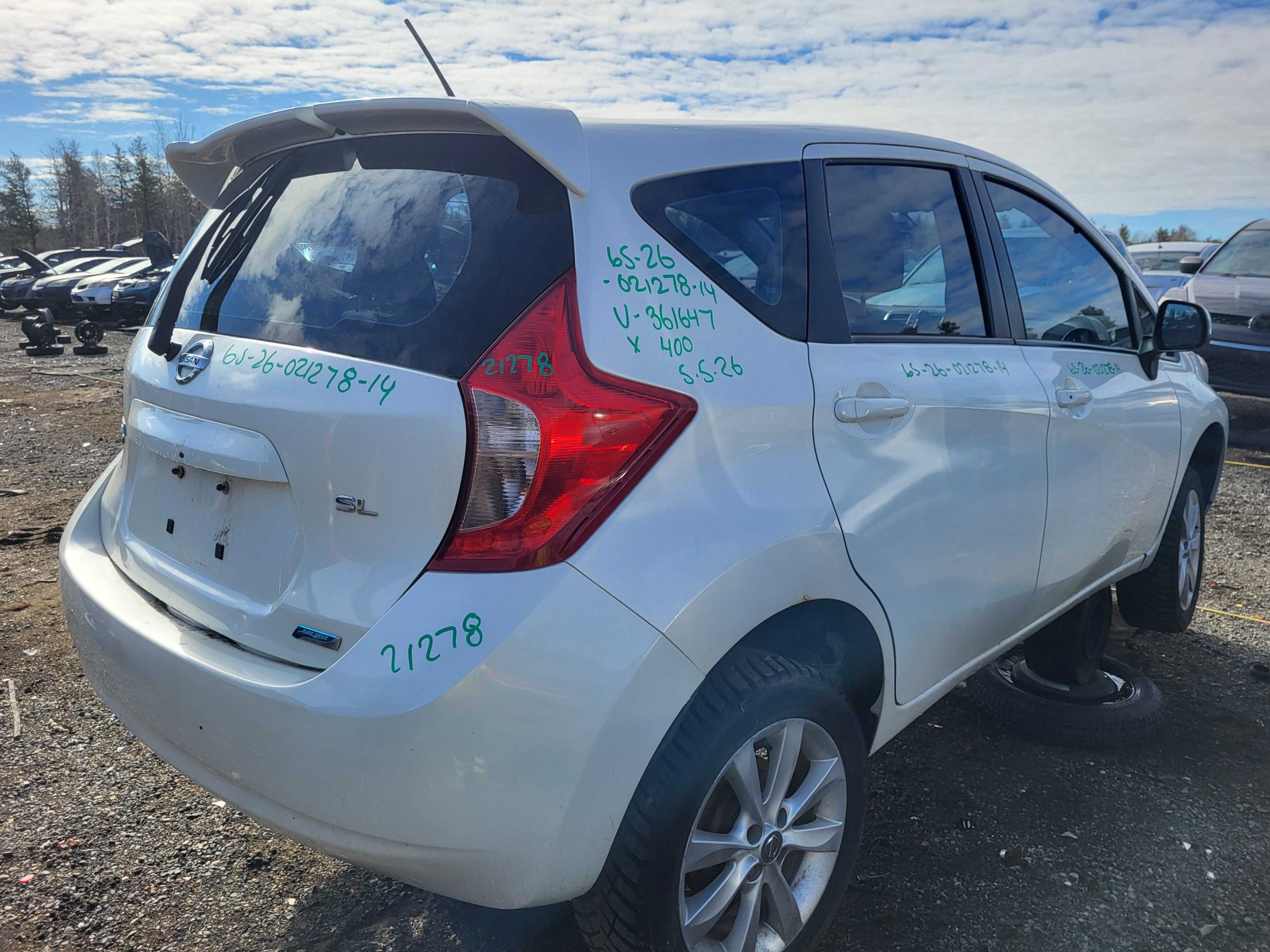NISSAN VERSA 2014