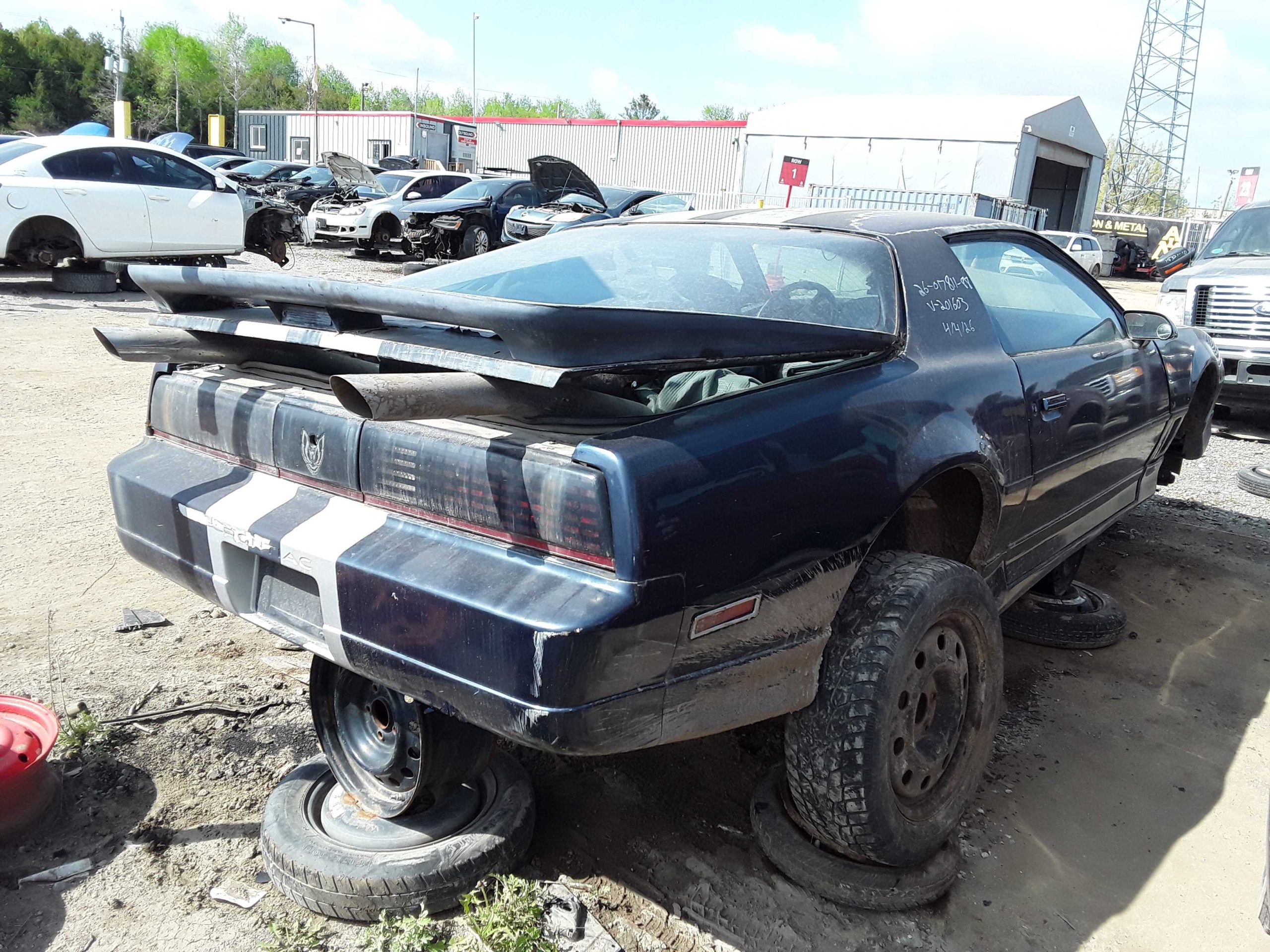 PONTIAC FIREBIRD 1988
