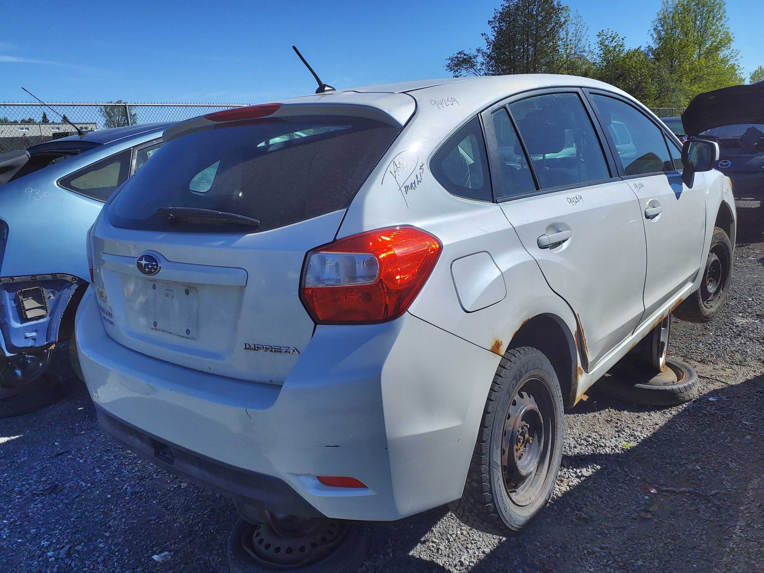 SUBARU IMPREZA 2012