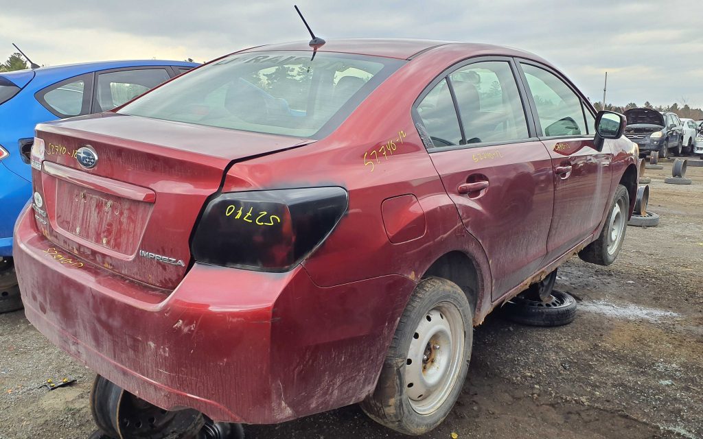 SUBARU IMPREZA 2012