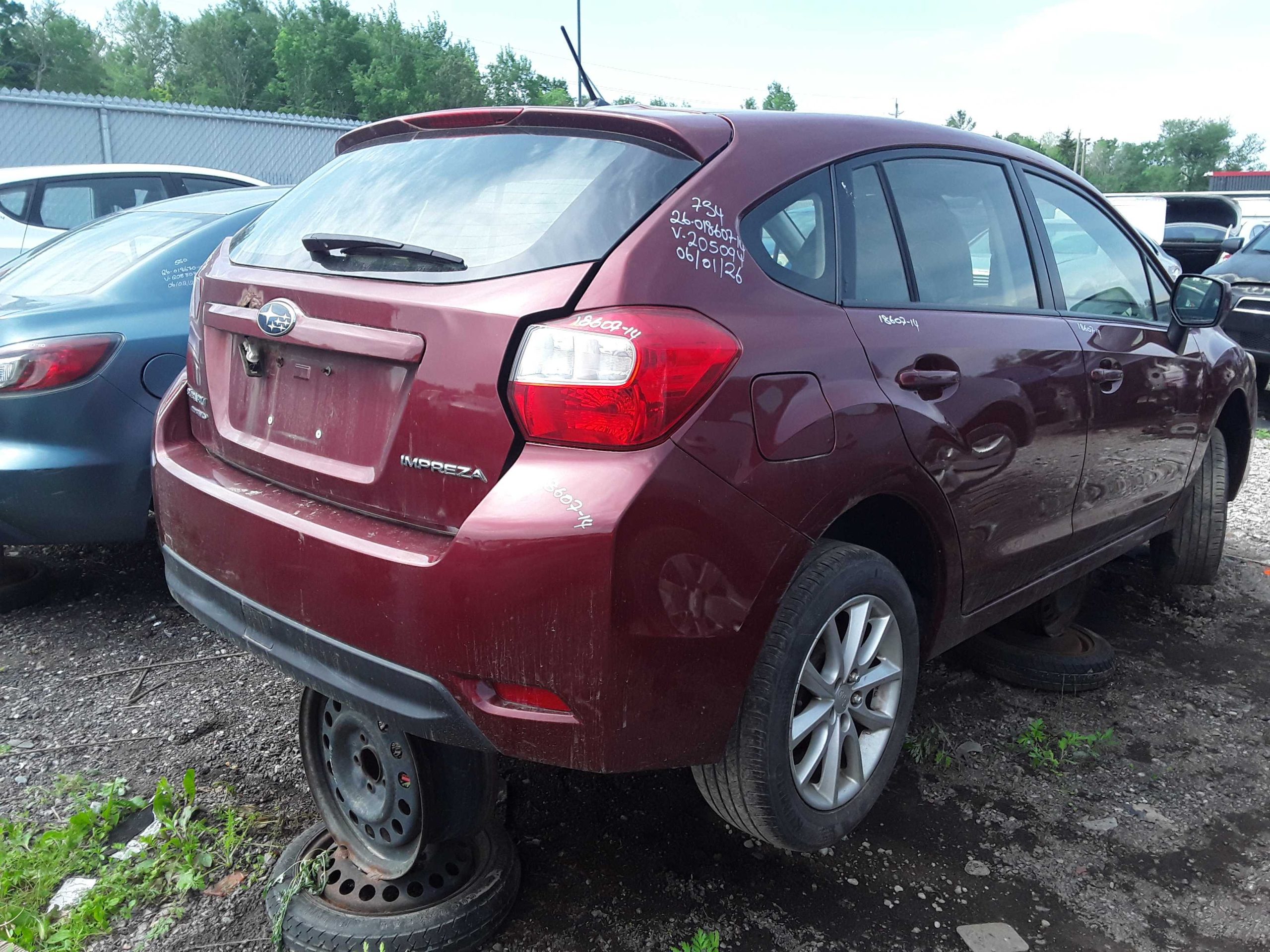 SUBARU IMPREZA 2014