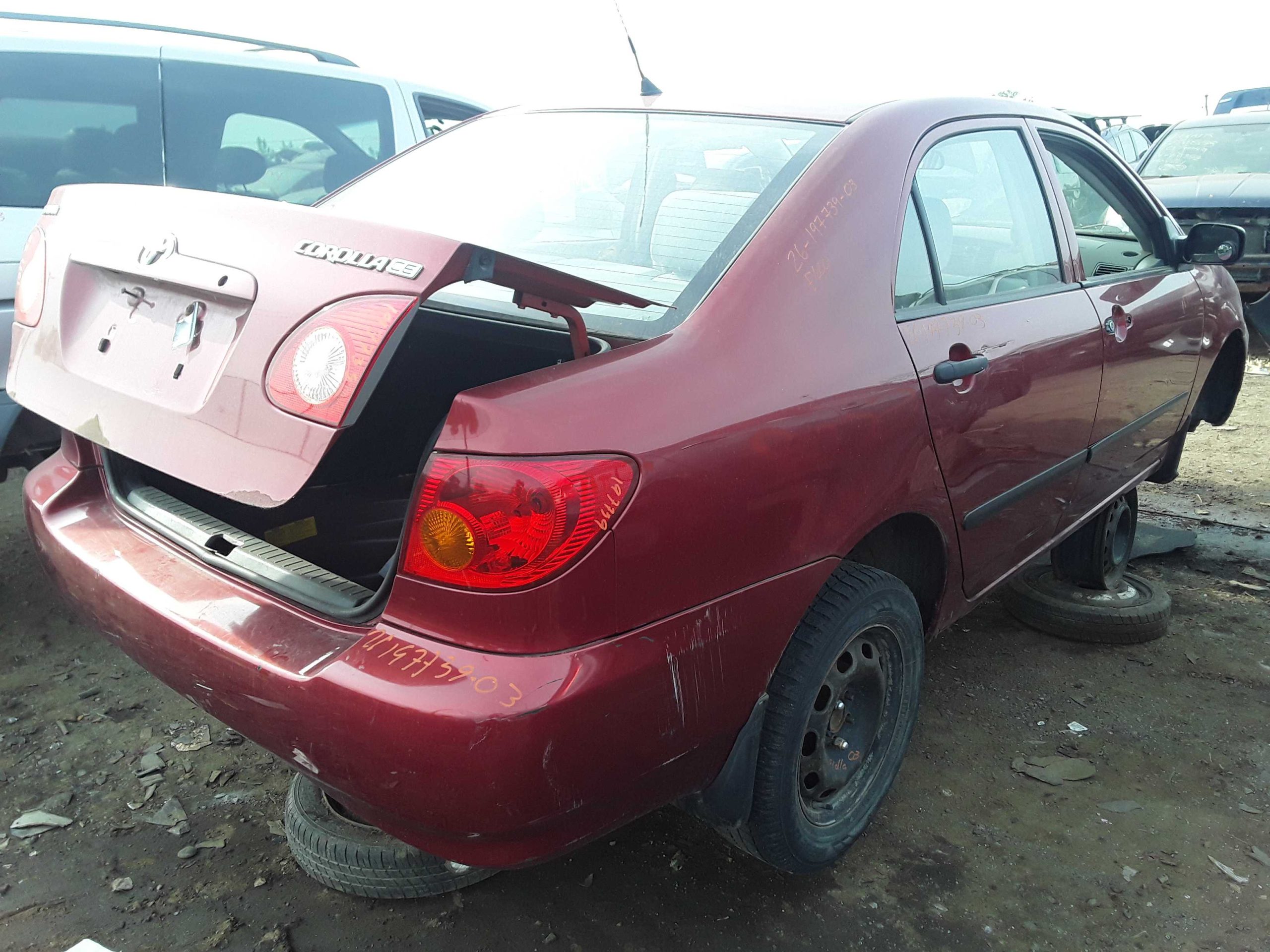 TOYOTA COROLLA 2003