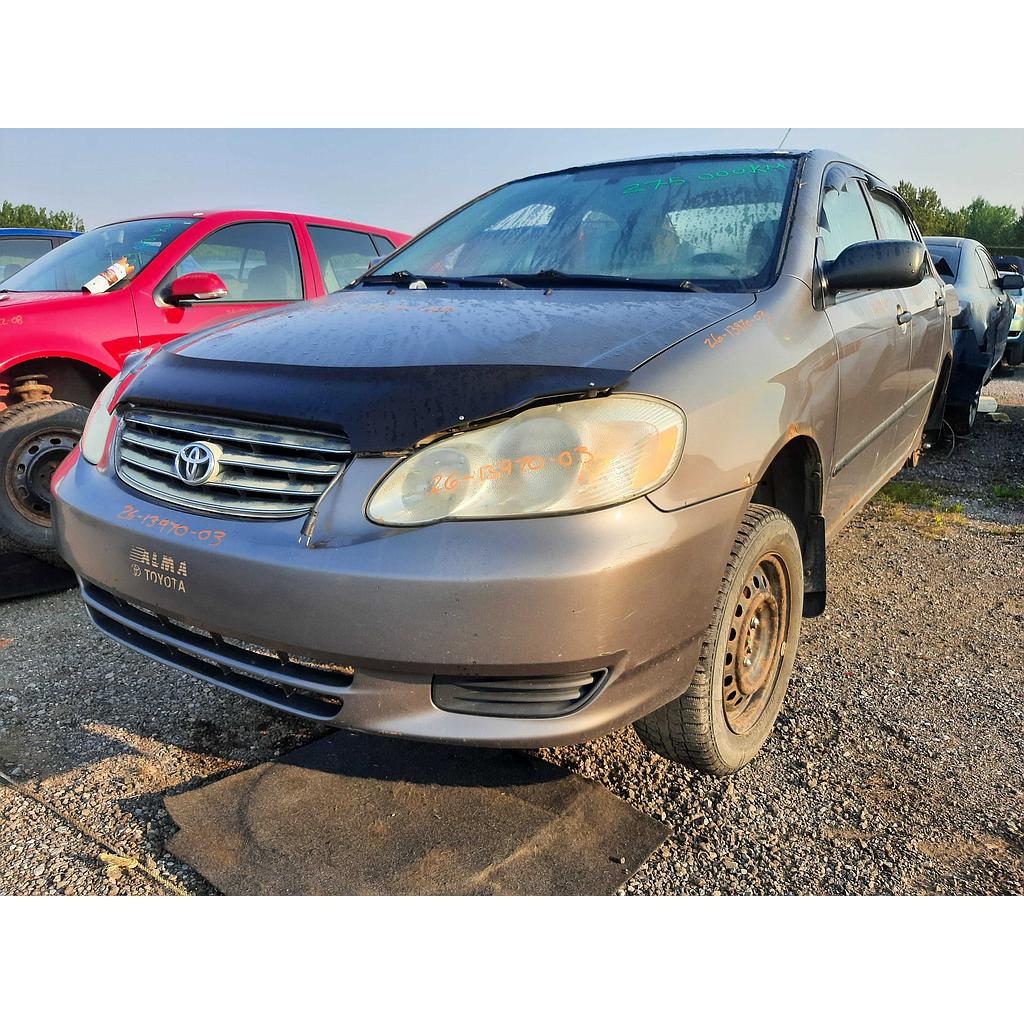 TOYOTA COROLLA 2003
