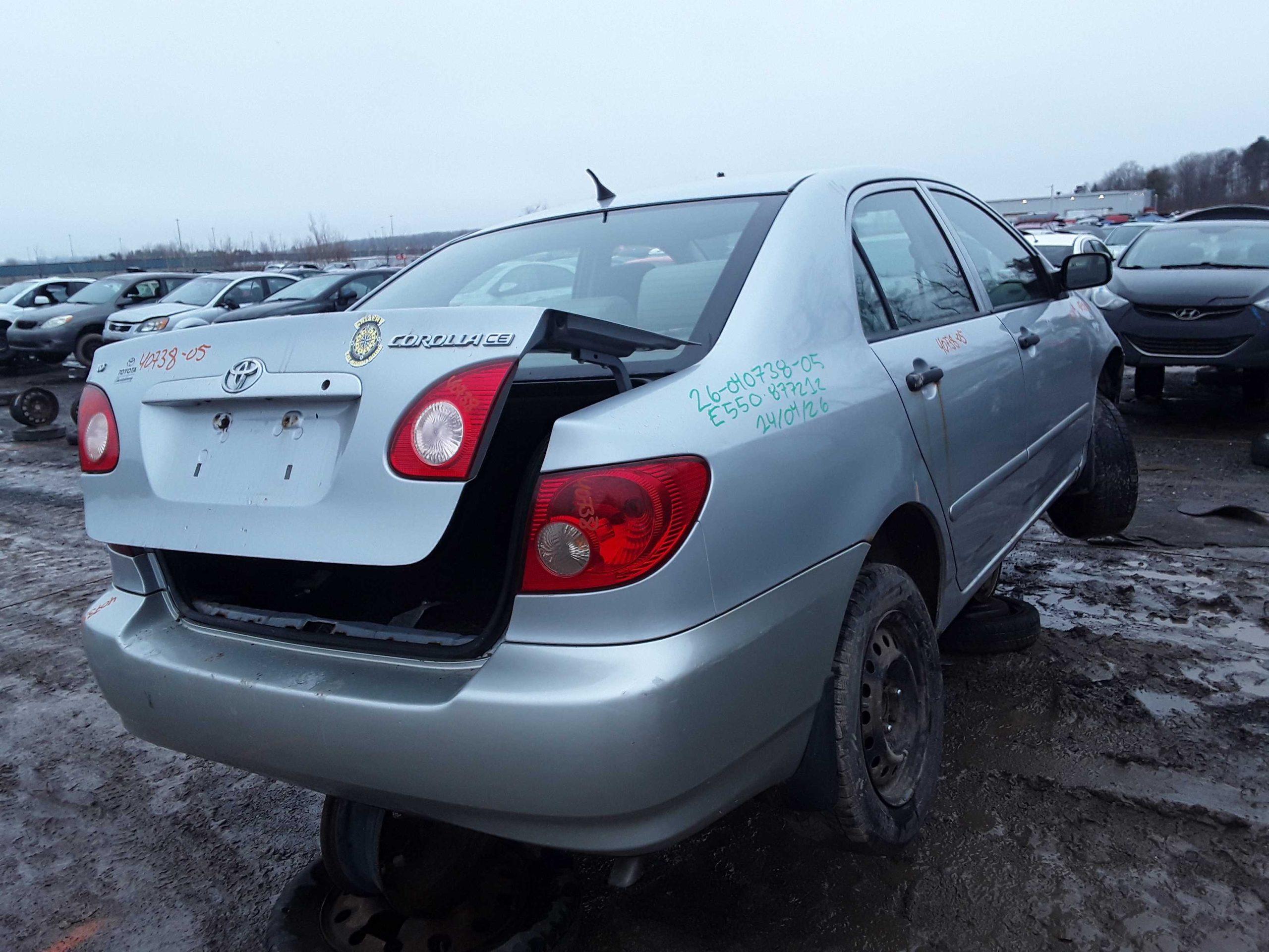 TOYOTA COROLLA 2005