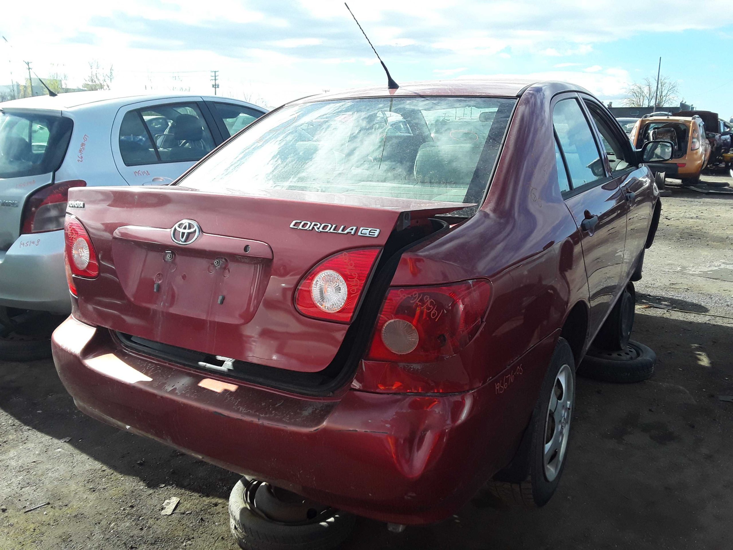 TOYOTA COROLLA 2005