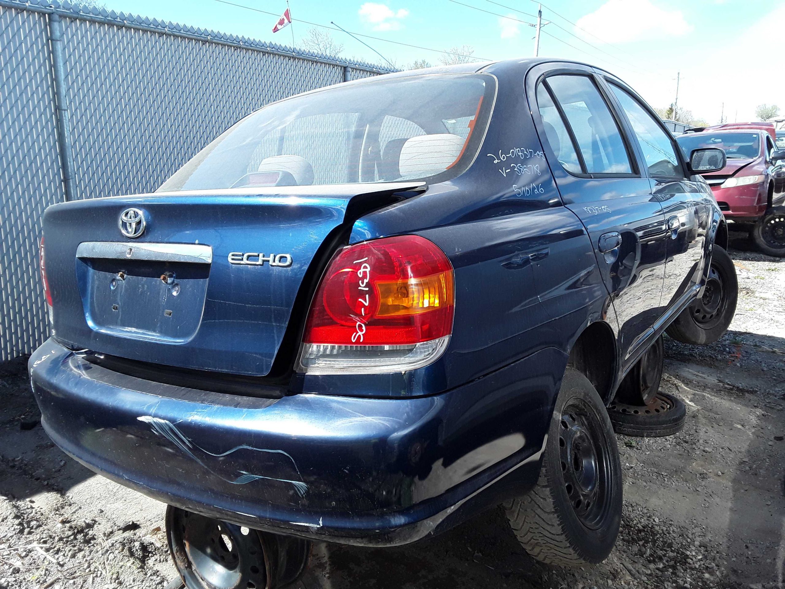 TOYOTA ECHO 2005
