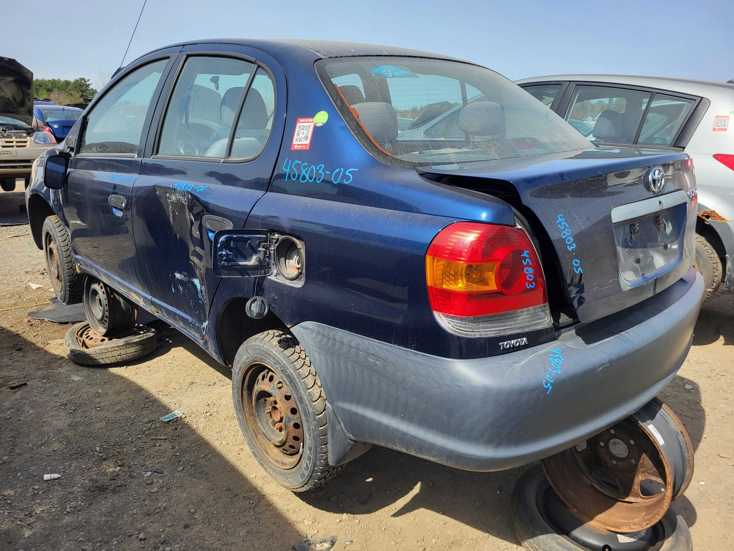 TOYOTA ECHO 2005