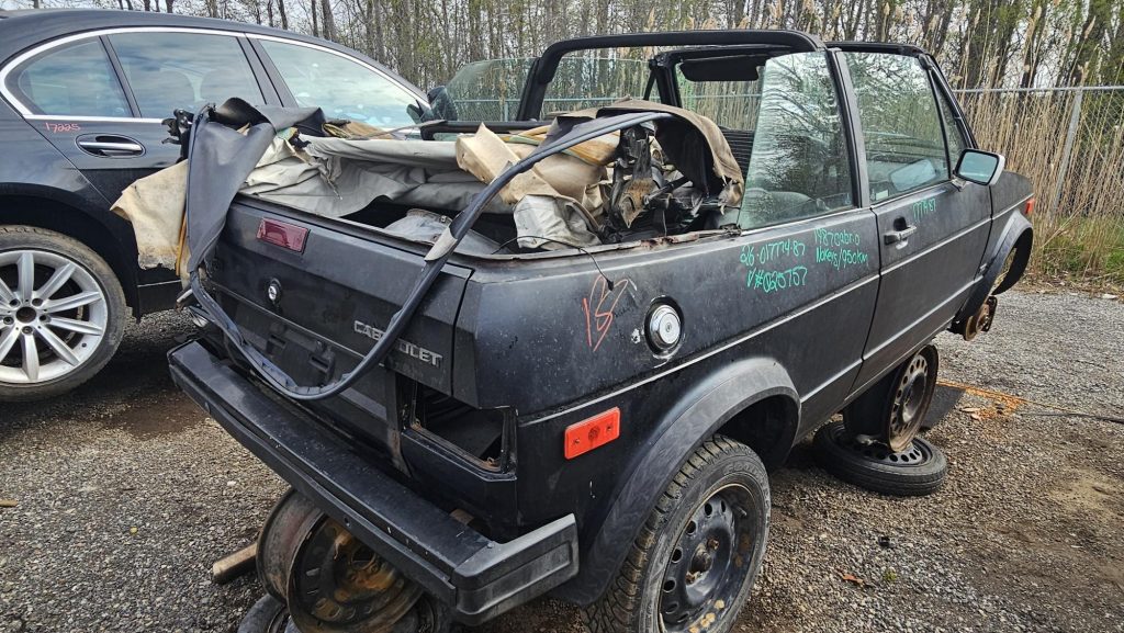 VOLKSWAGEN CABRIO 1987