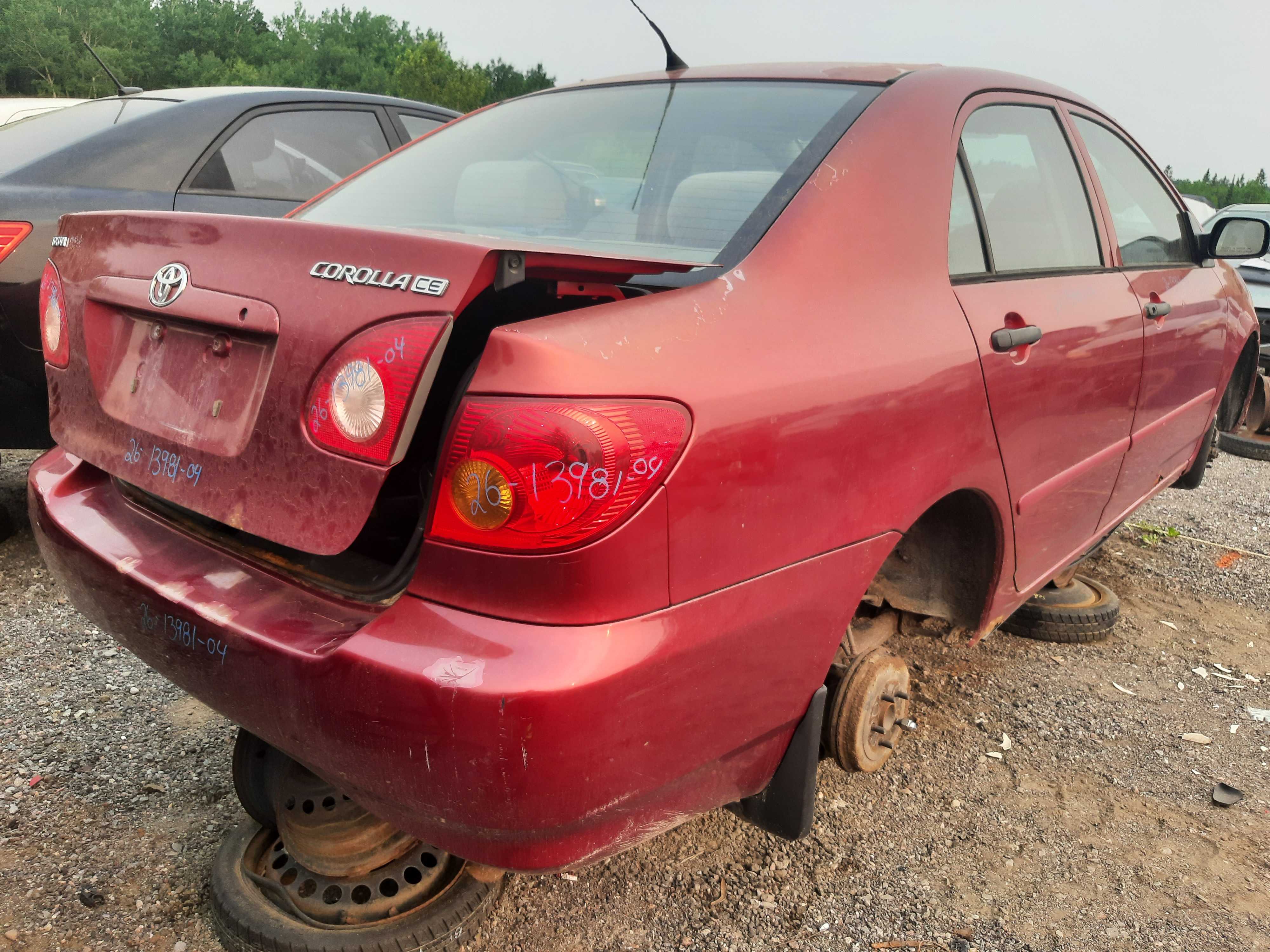 TOYOTA COROLLA 2004