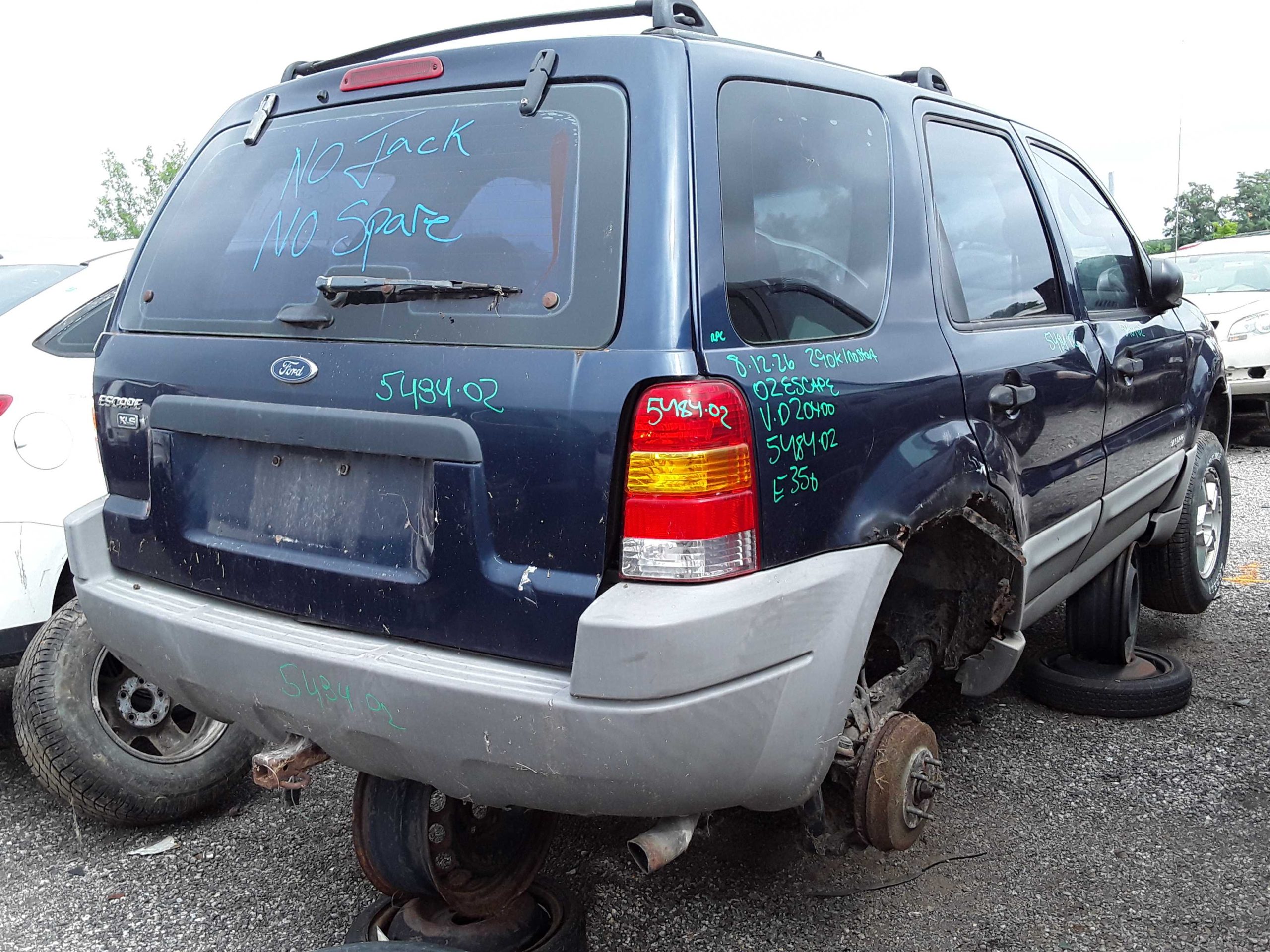 FORD ESCAPE 2002