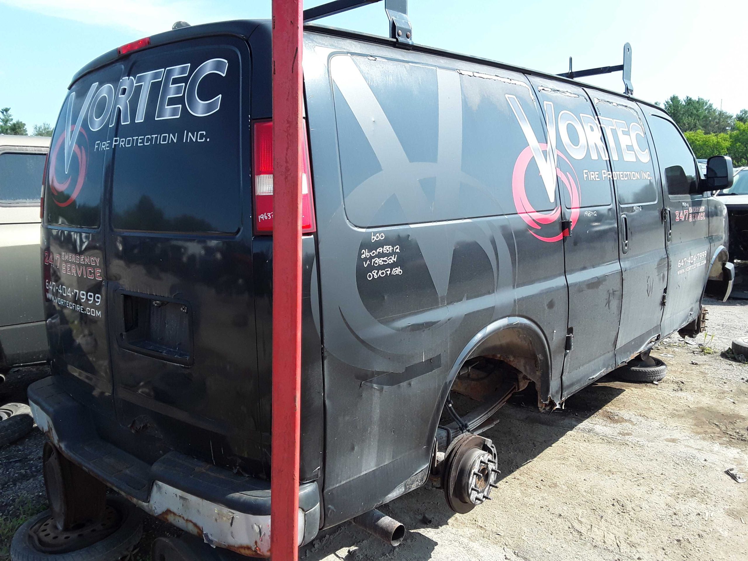 GMC SAVANA CARGO 2012