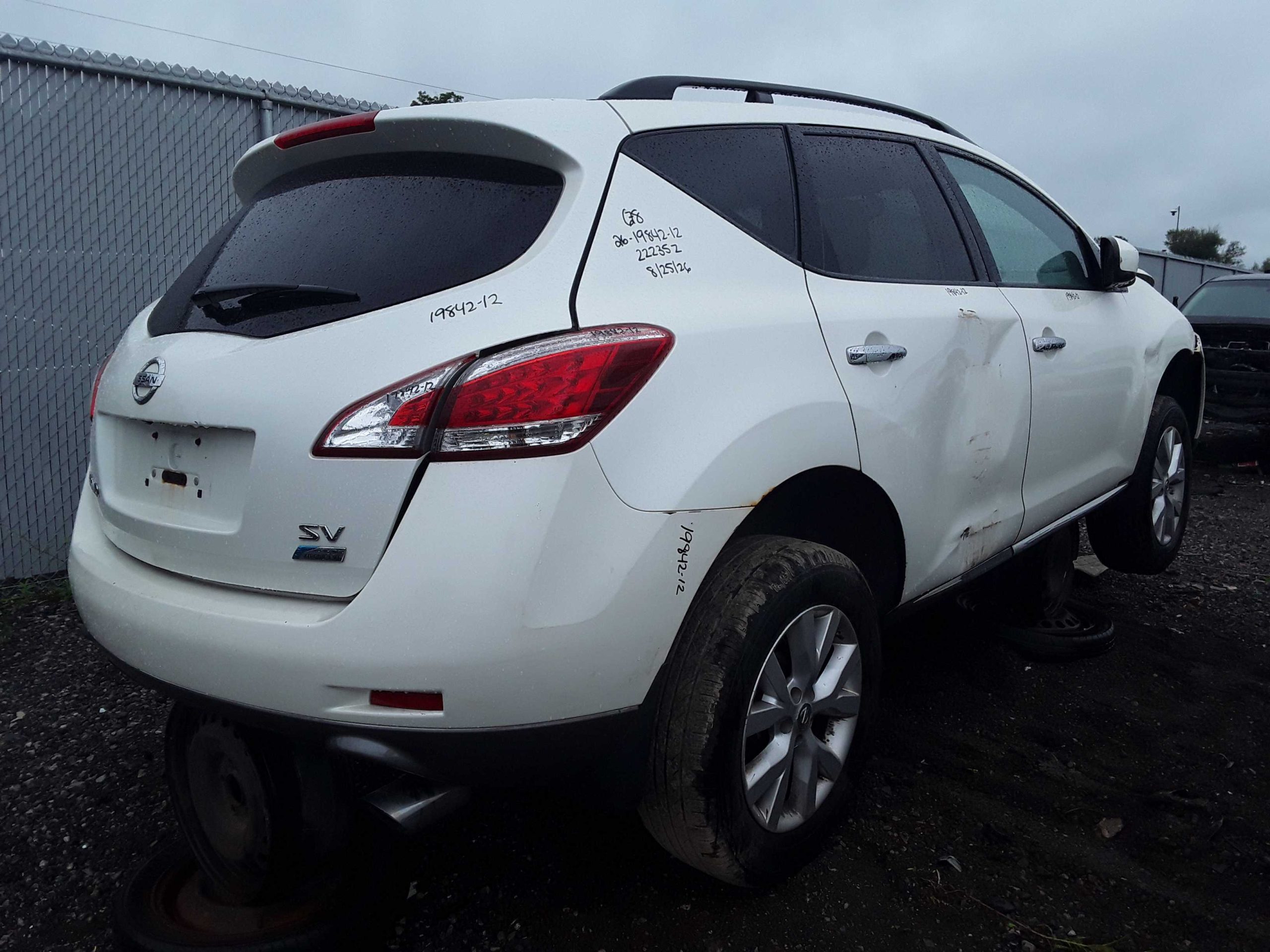 NISSAN MURANO 2012