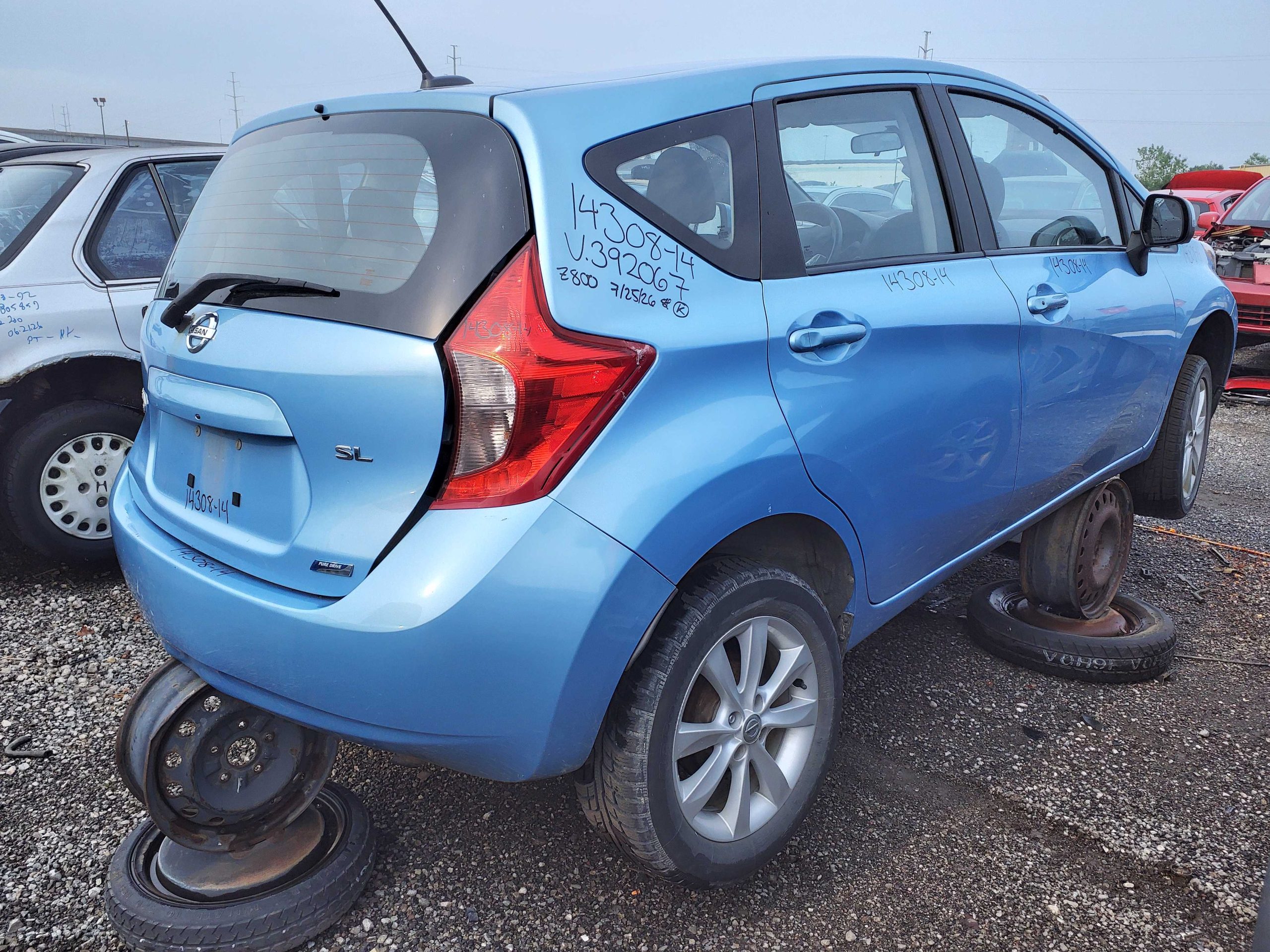 NISSAN VERSA 2014