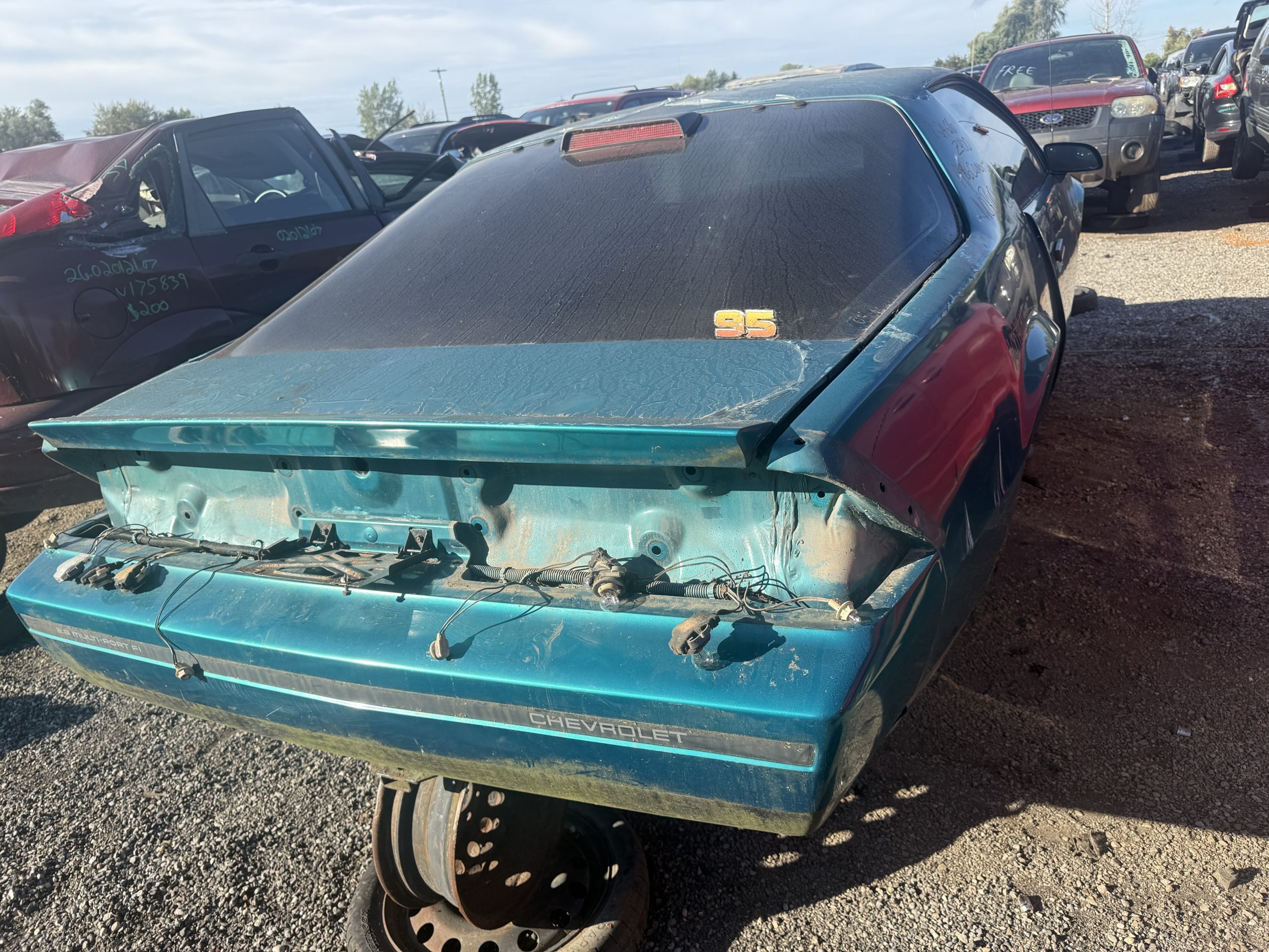 CHEVROLET CAMARO 1986