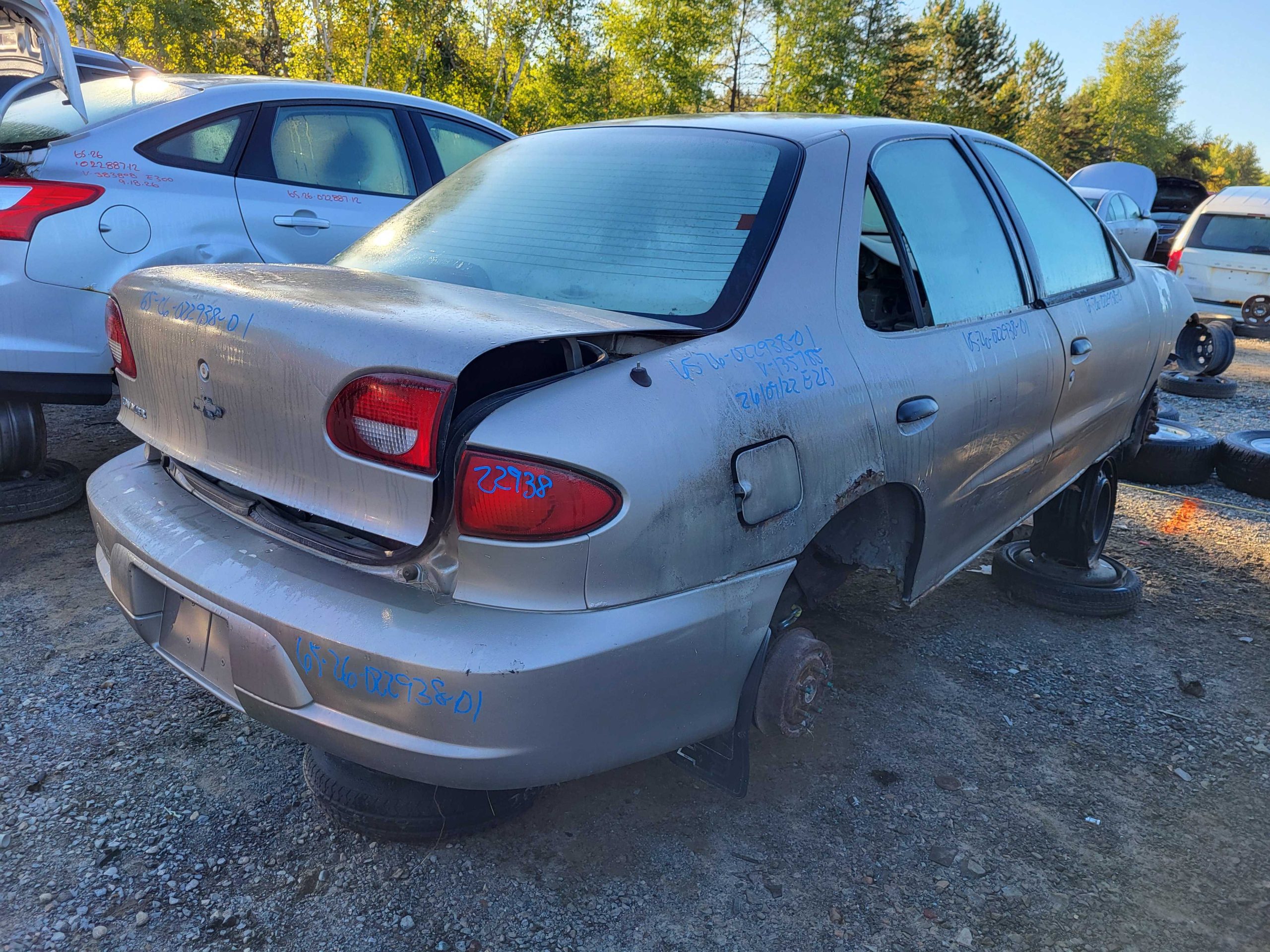 CHEVROLET CAVALIER 2001