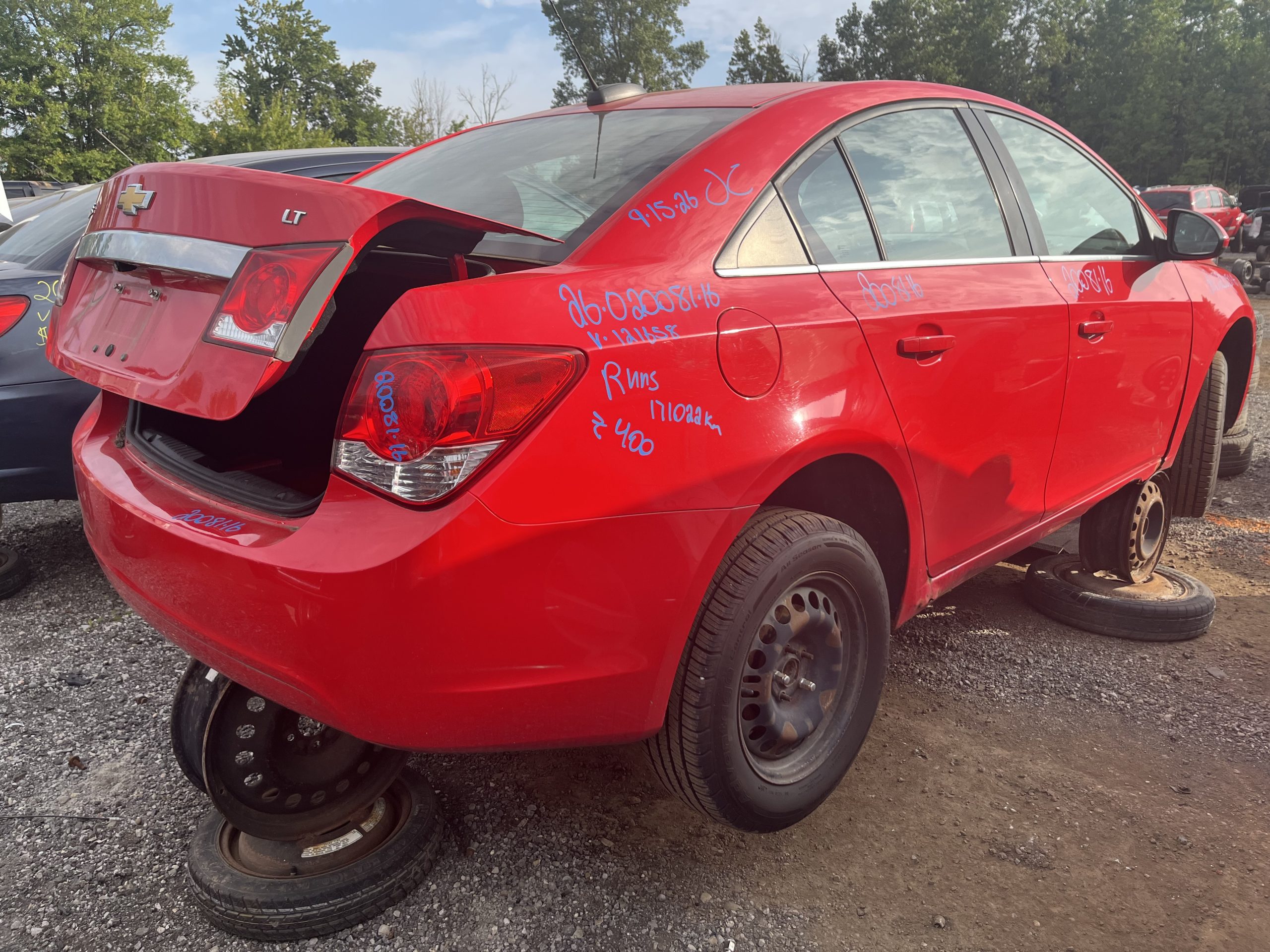 CHEVROLET CRUZE 2016
