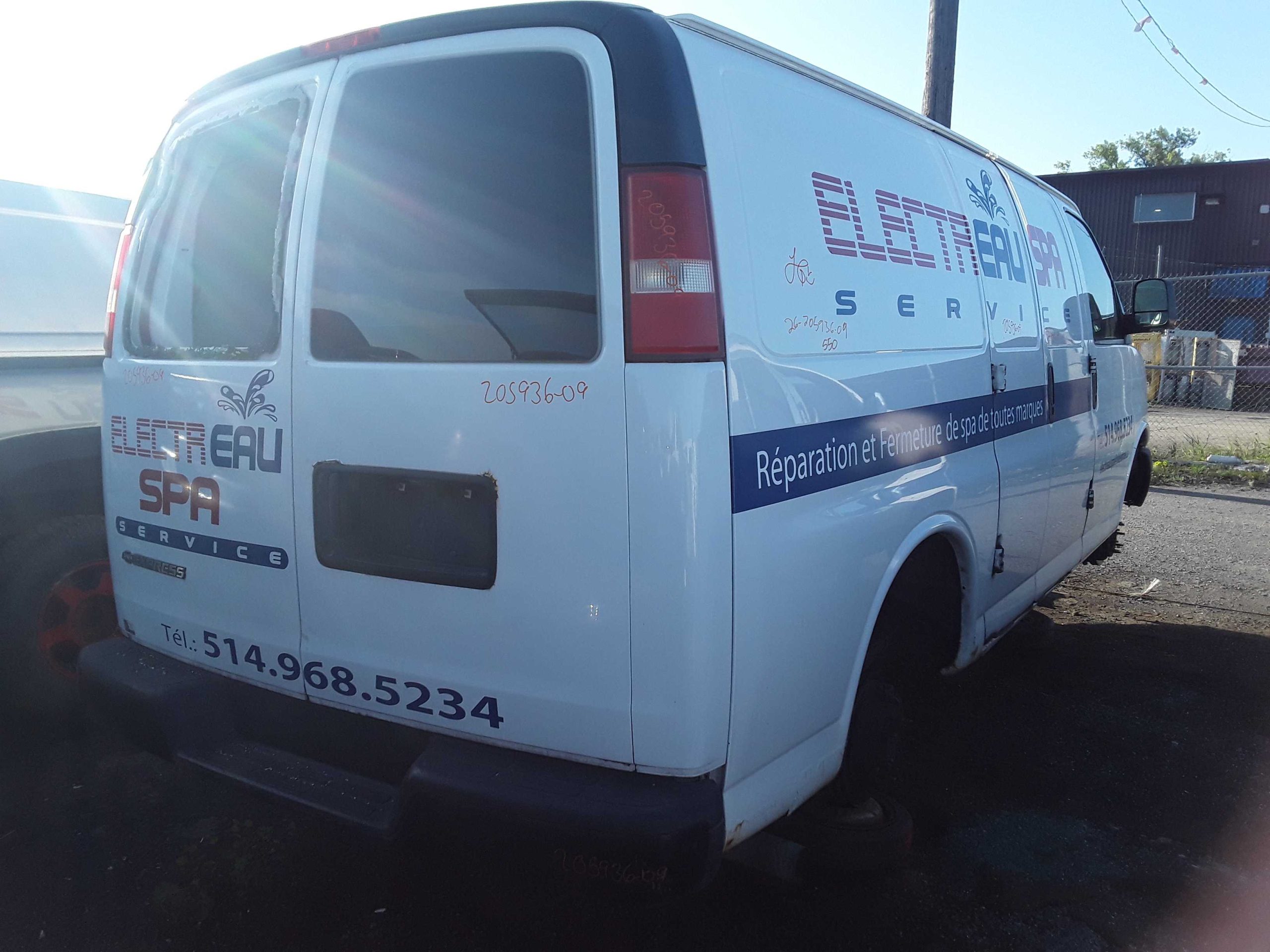 CHEVROLET EXPRESS VAN 2009