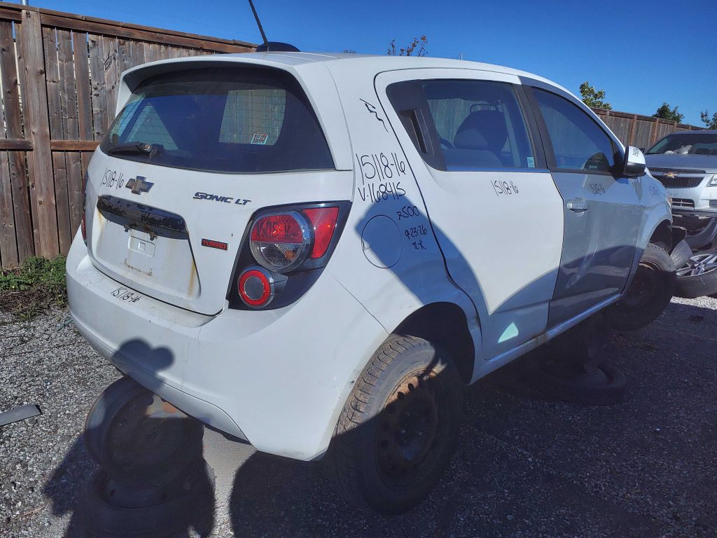 CHEVROLET SONIC 2016