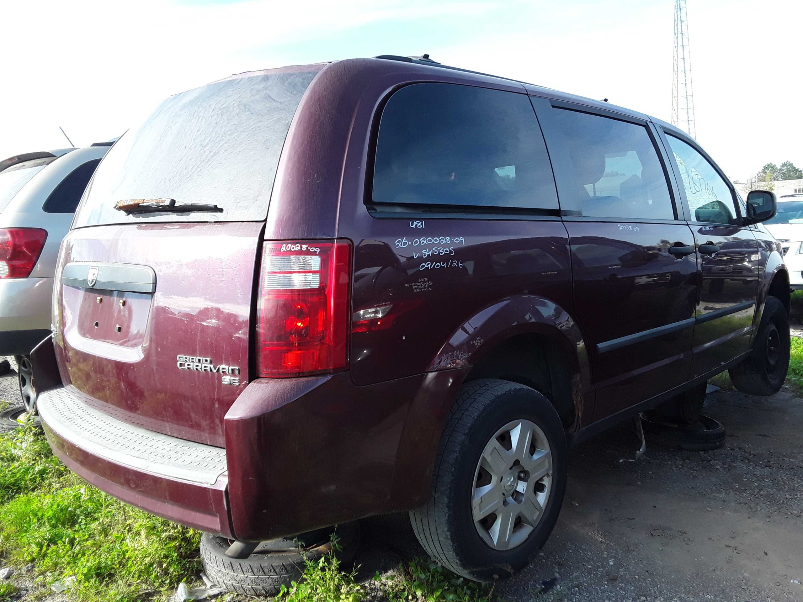 DODGE GRAND CARAVAN 2009