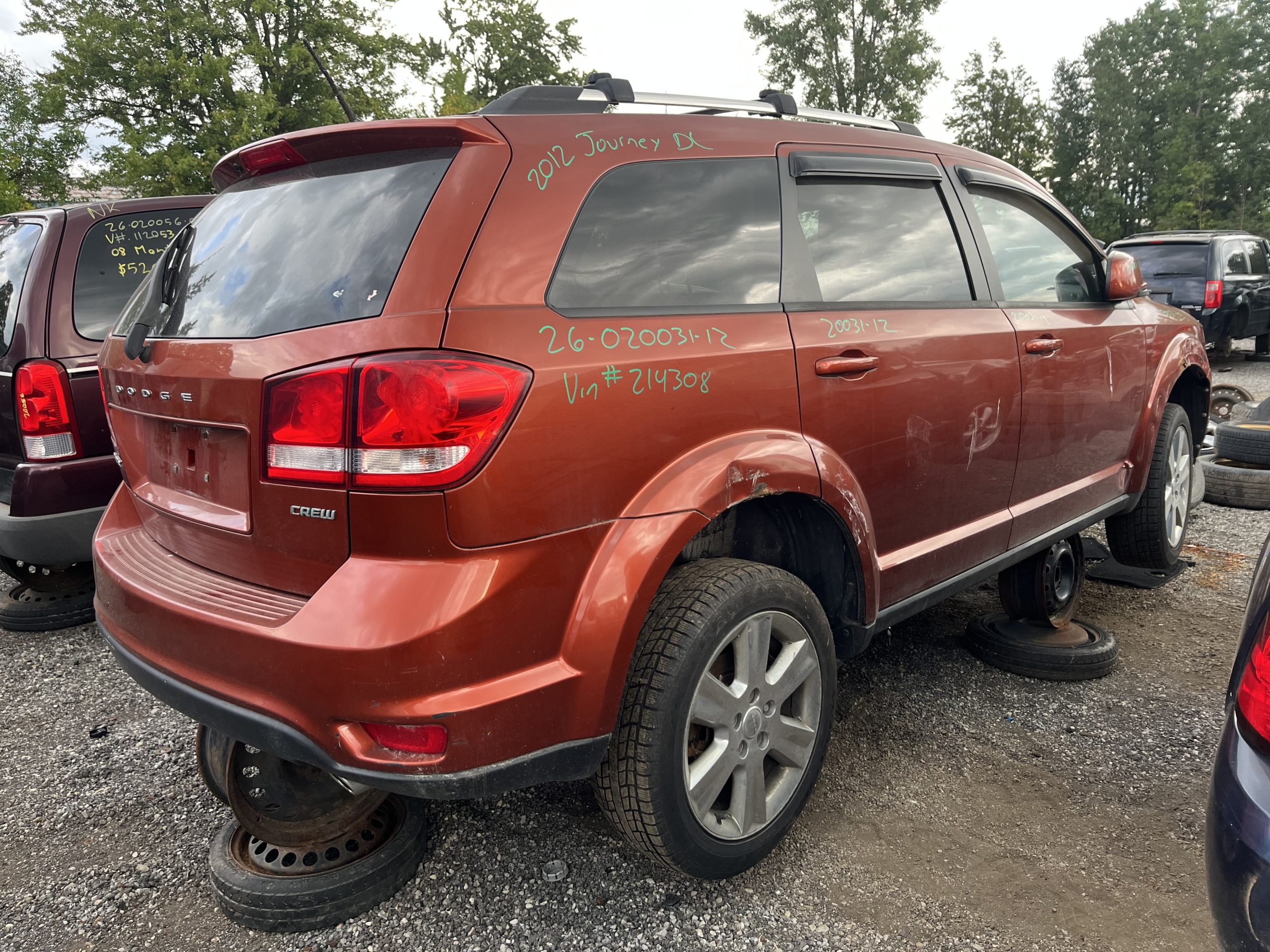 DODGE JOURNEY 2012