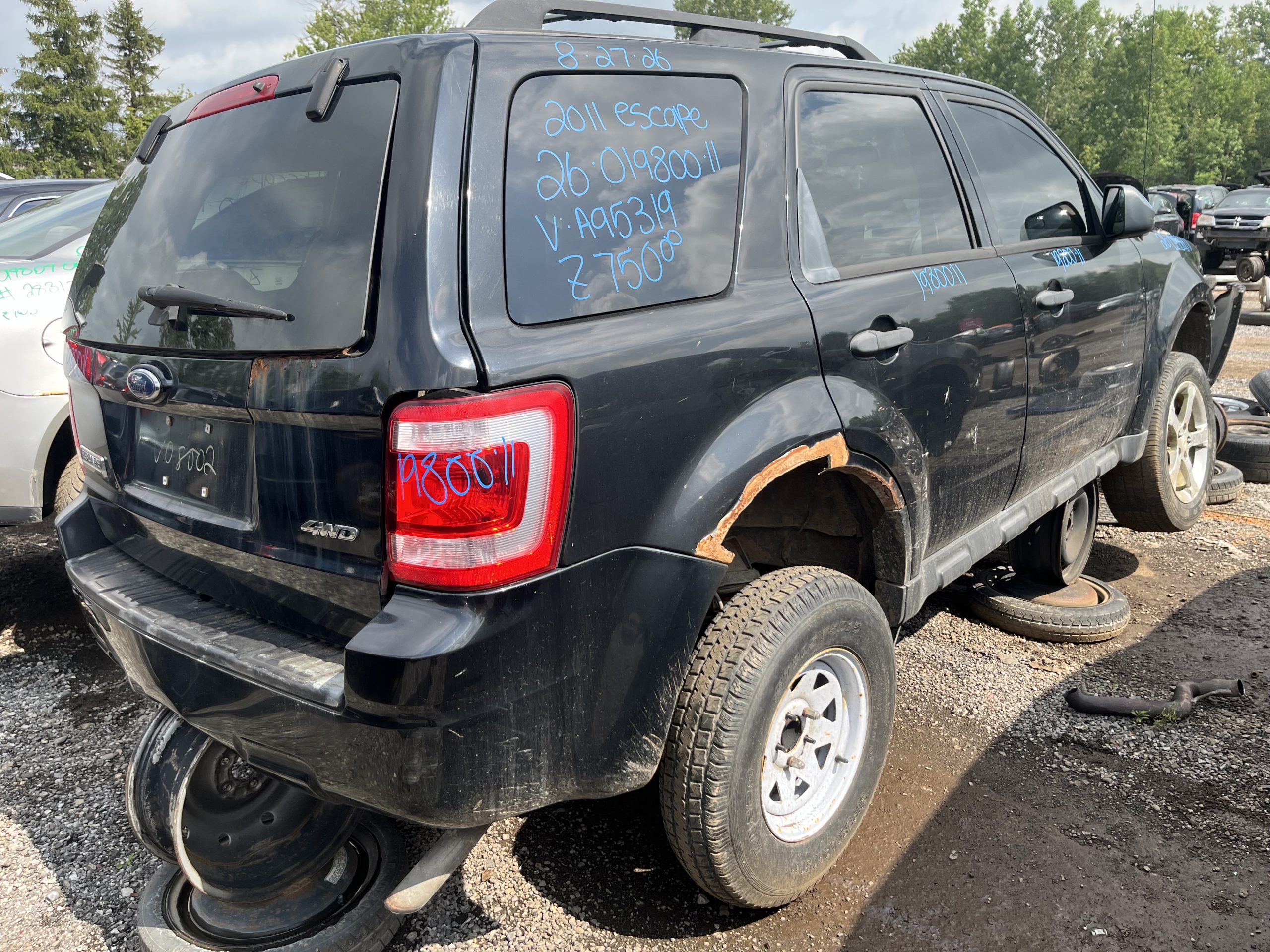 FORD ESCAPE 2011