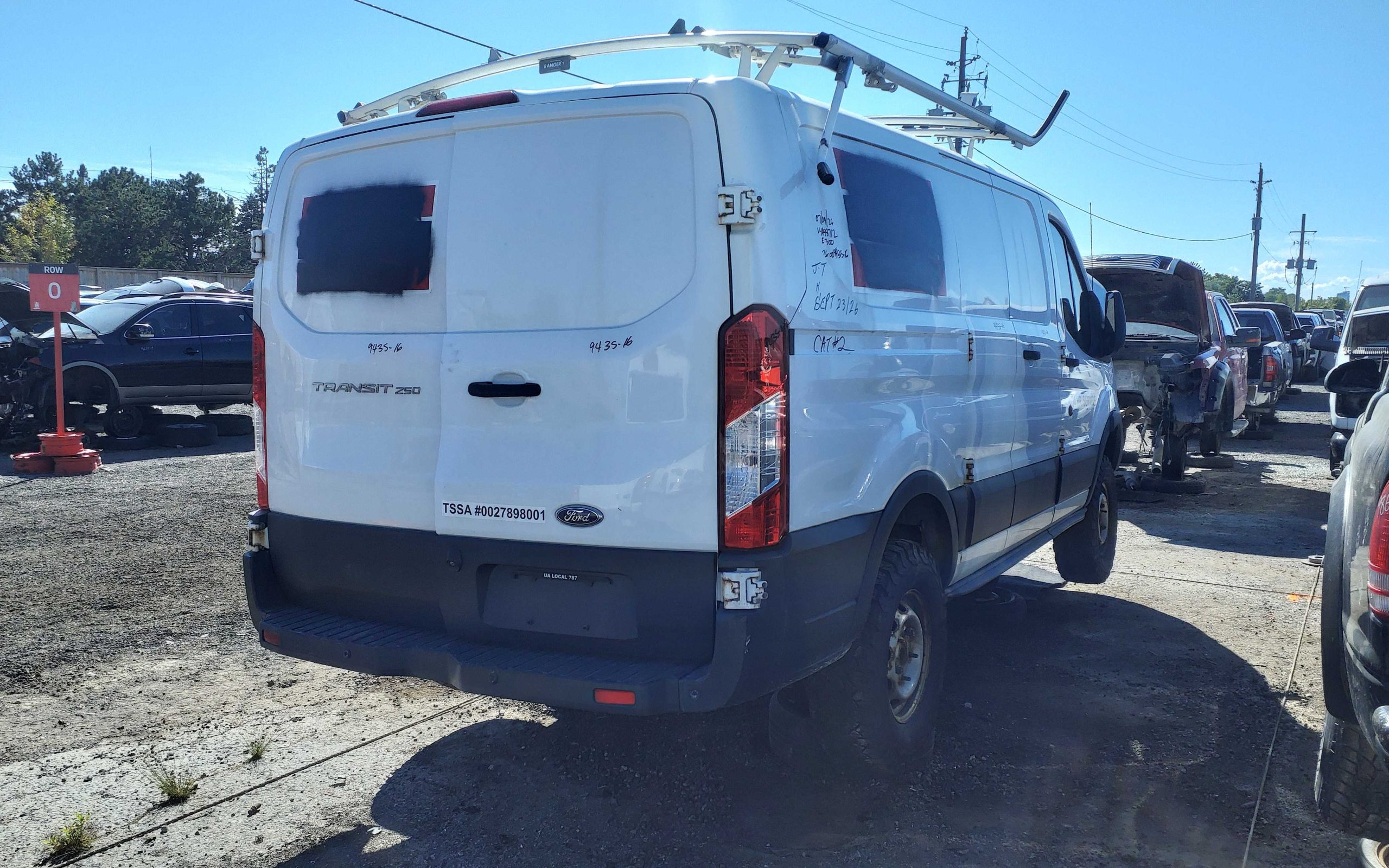 FORD TRANSIT VAN 2016
