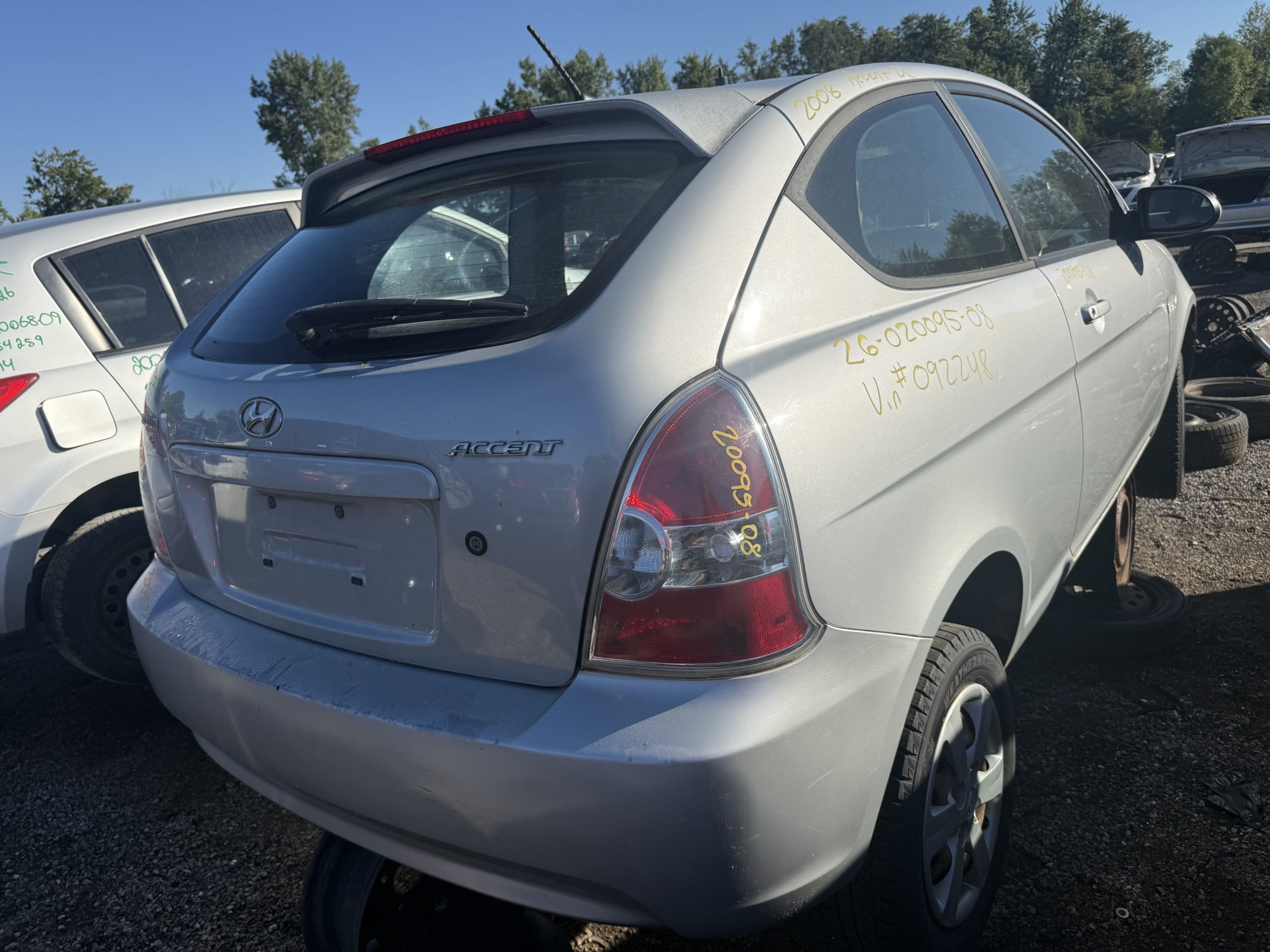 HYUNDAI ACCENT 2008