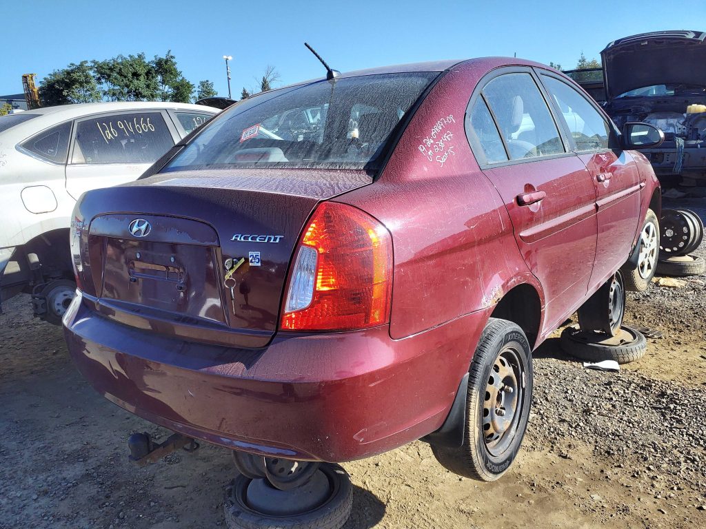 HYUNDAI ACCENT 2008