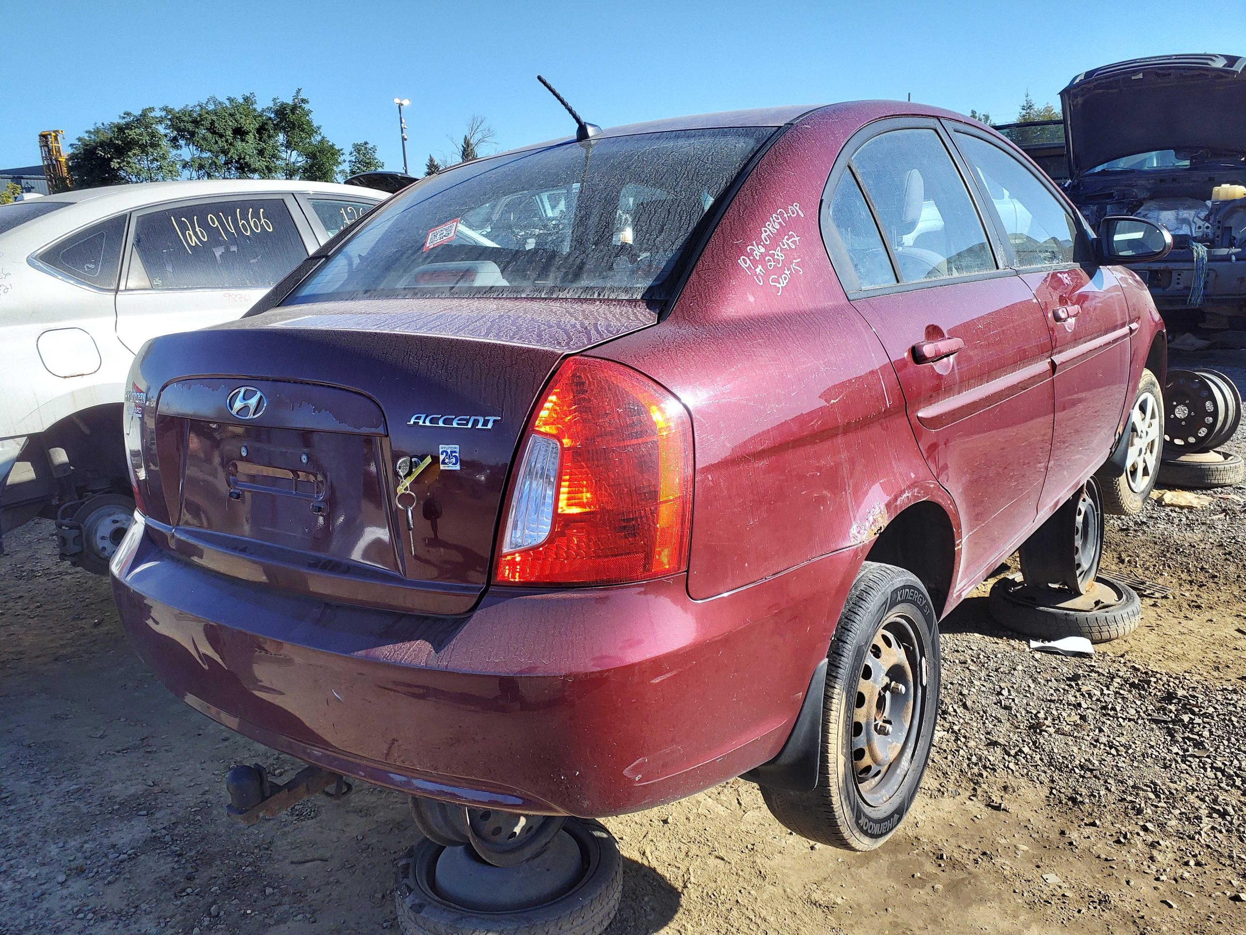 HYUNDAI ACCENT 2008