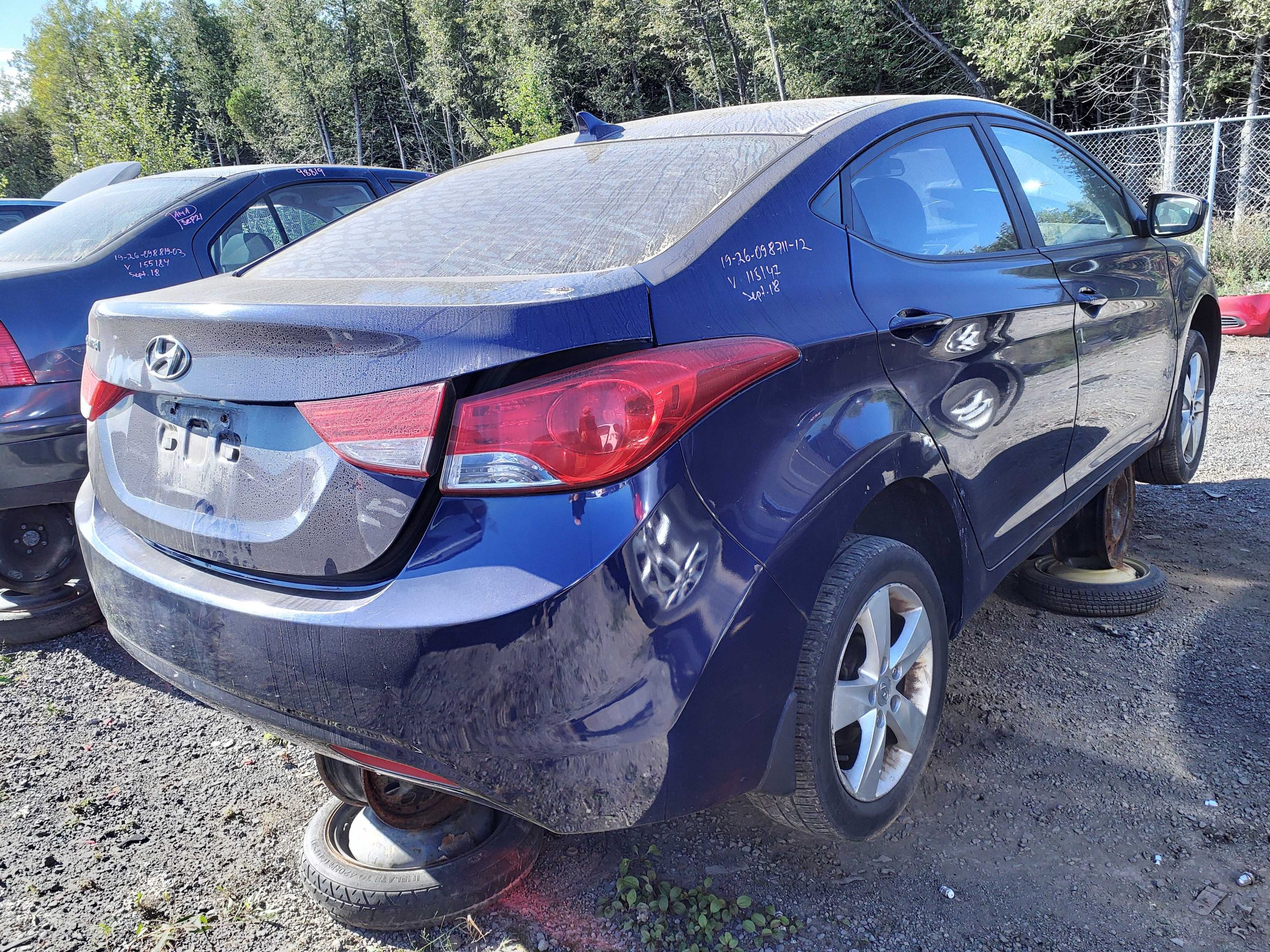 HYUNDAI ELANTRA 2012