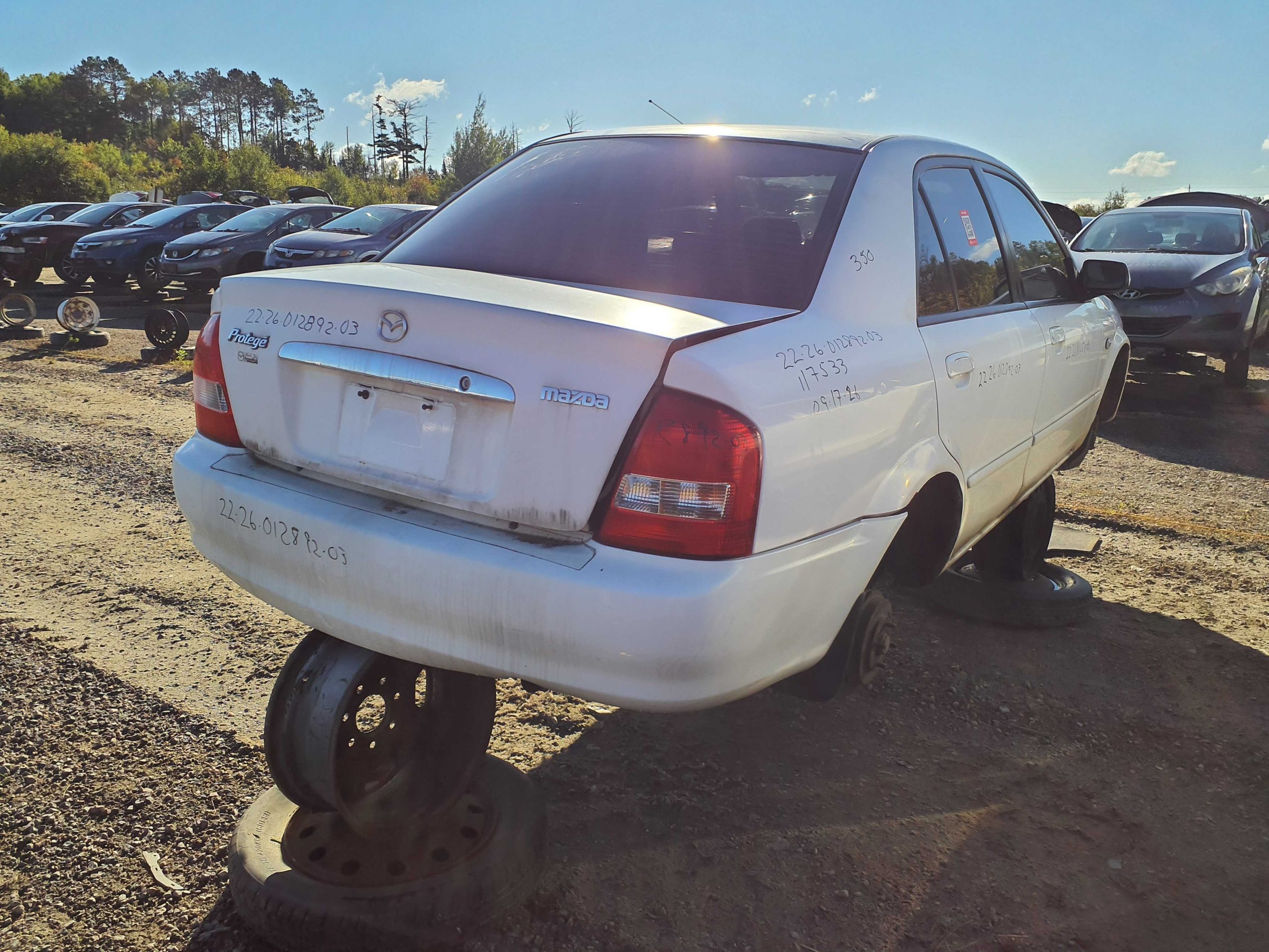 MAZDA PROTEGE 2003