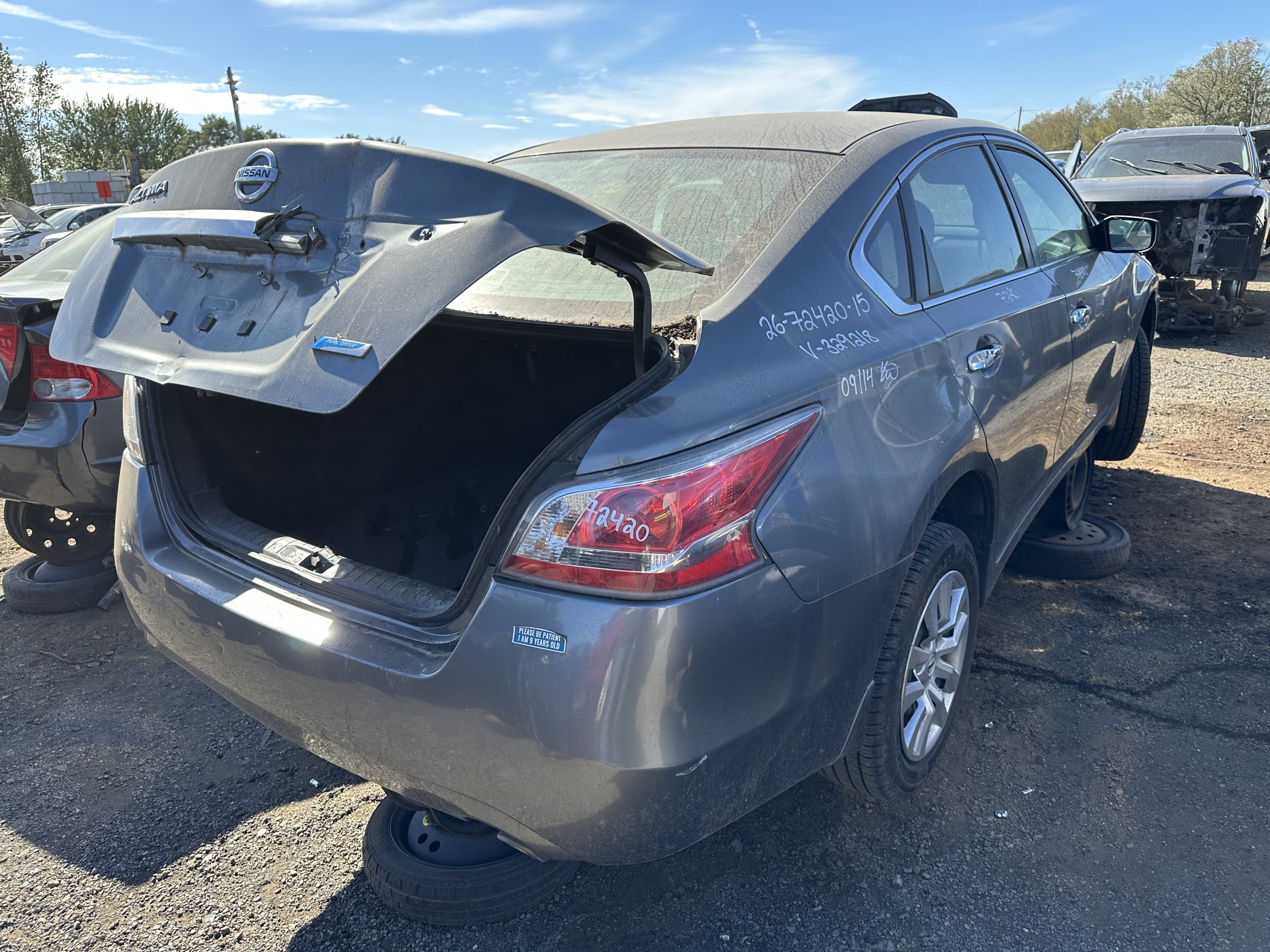 NISSAN ALTIMA 2015