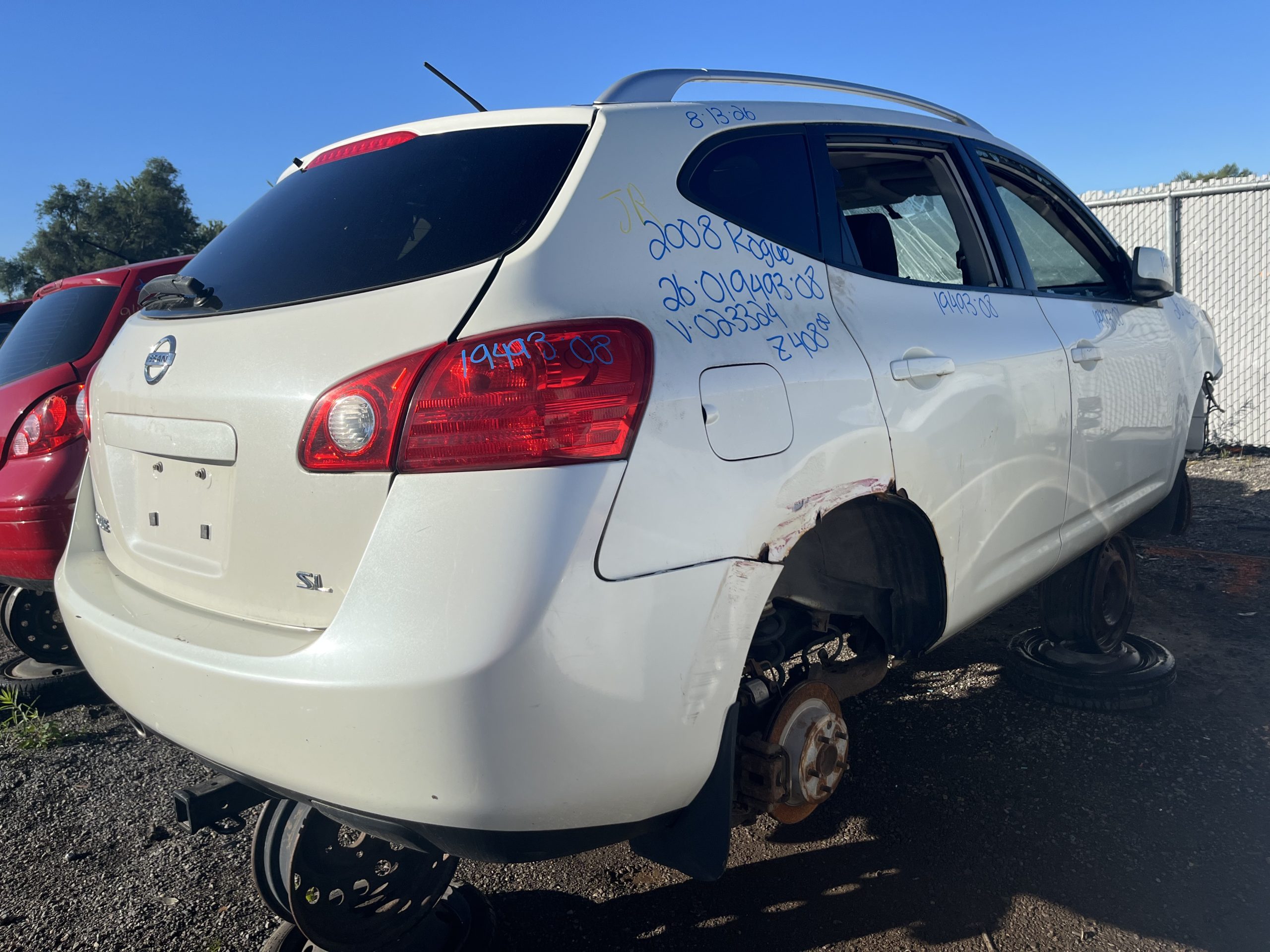 NISSAN ROGUE 2008