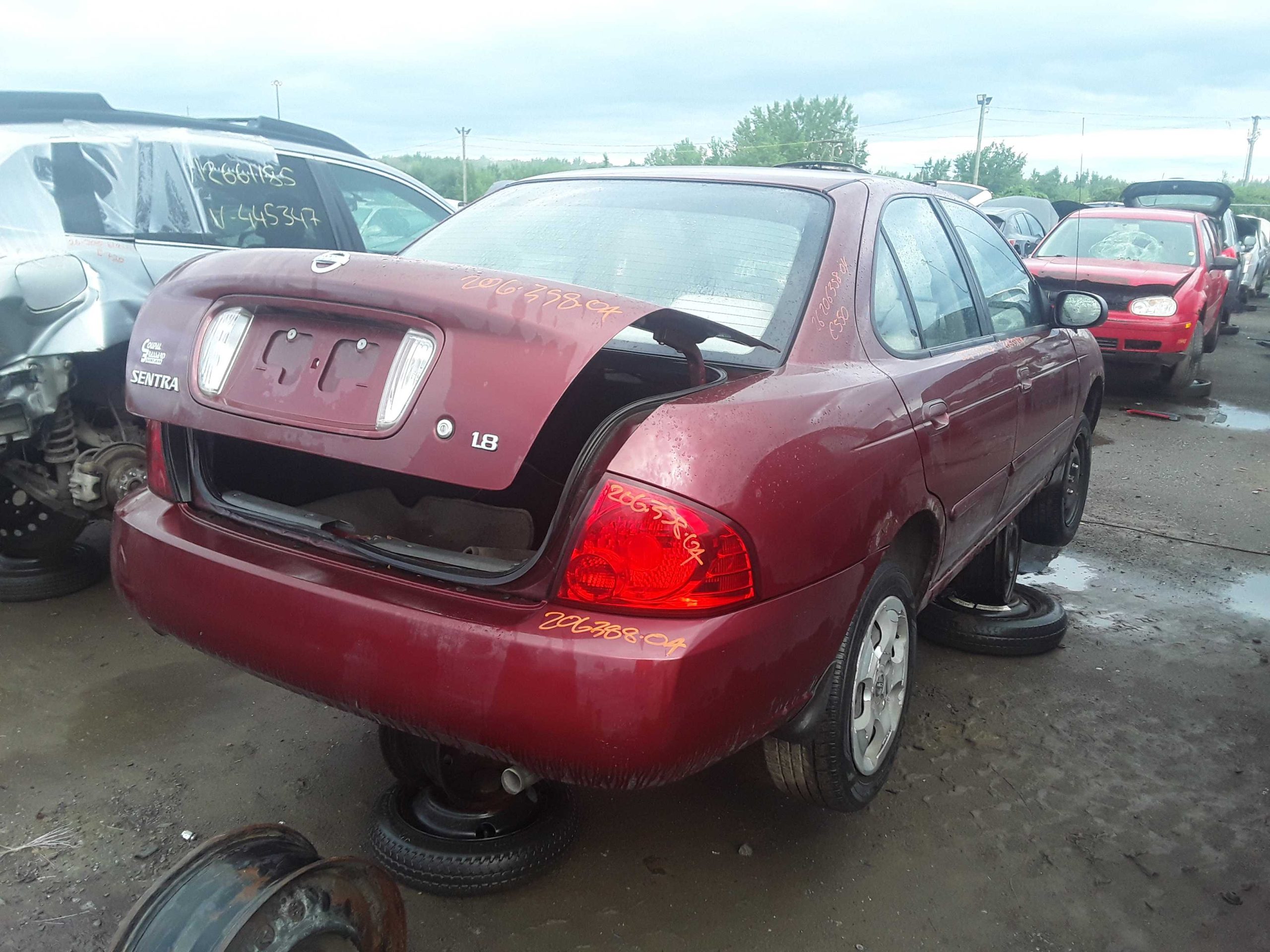 NISSAN SENTRA 2004