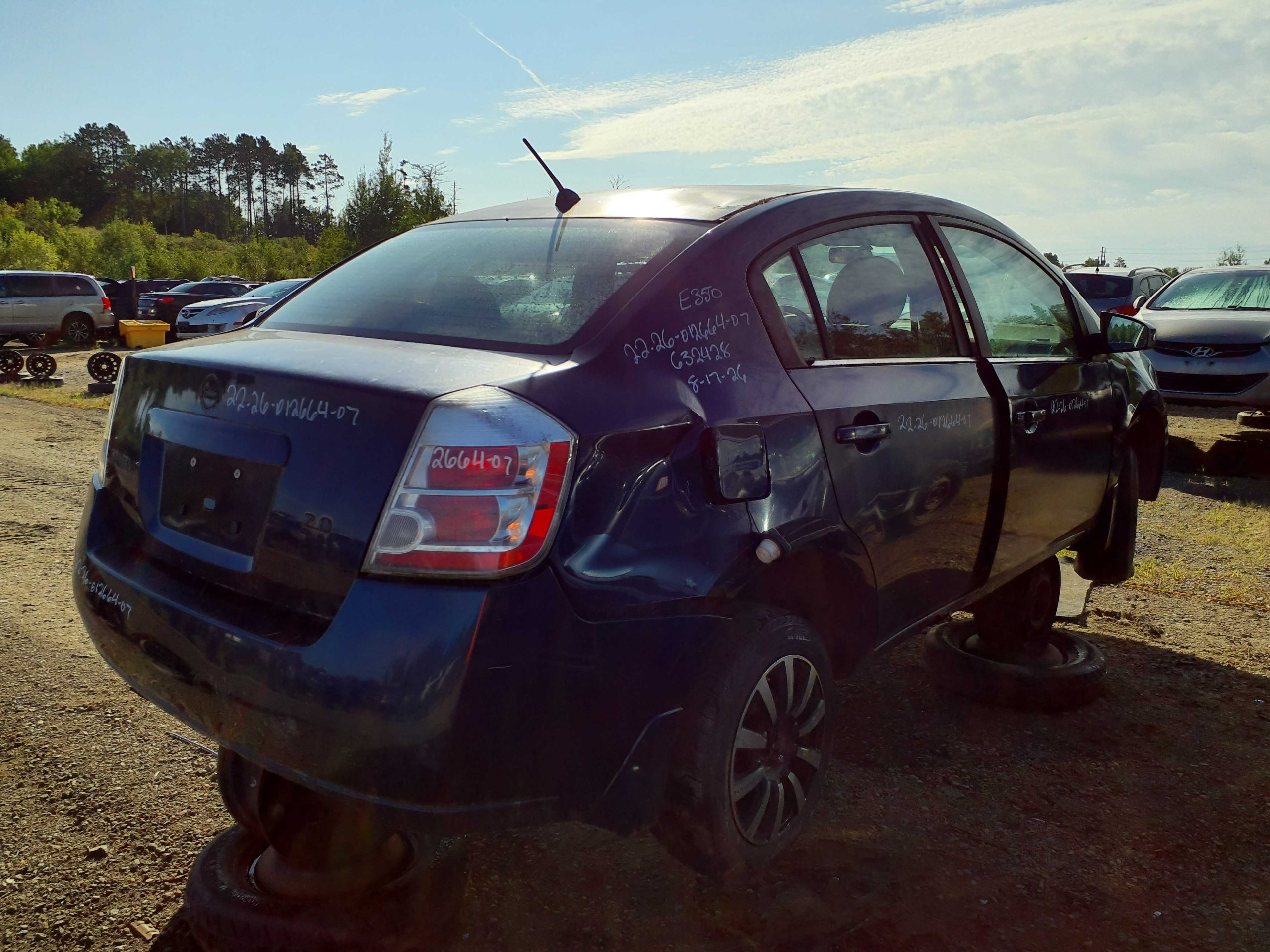 NISSAN SENTRA 2007