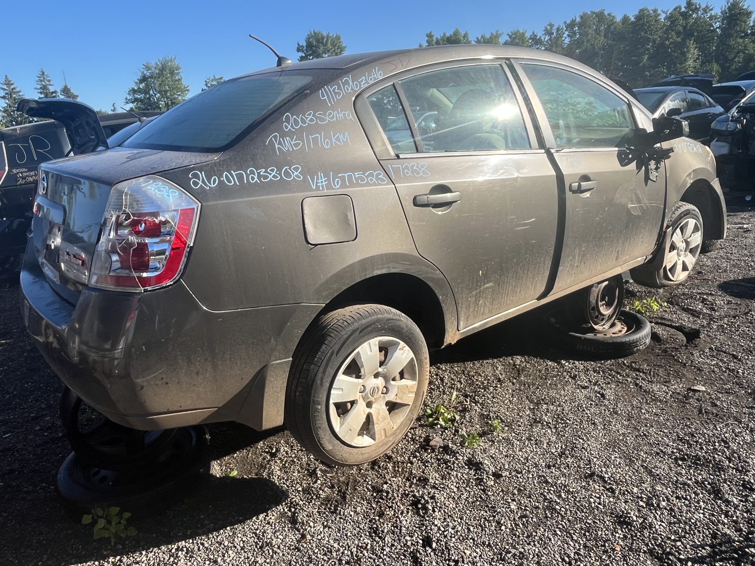NISSAN SENTRA 2008