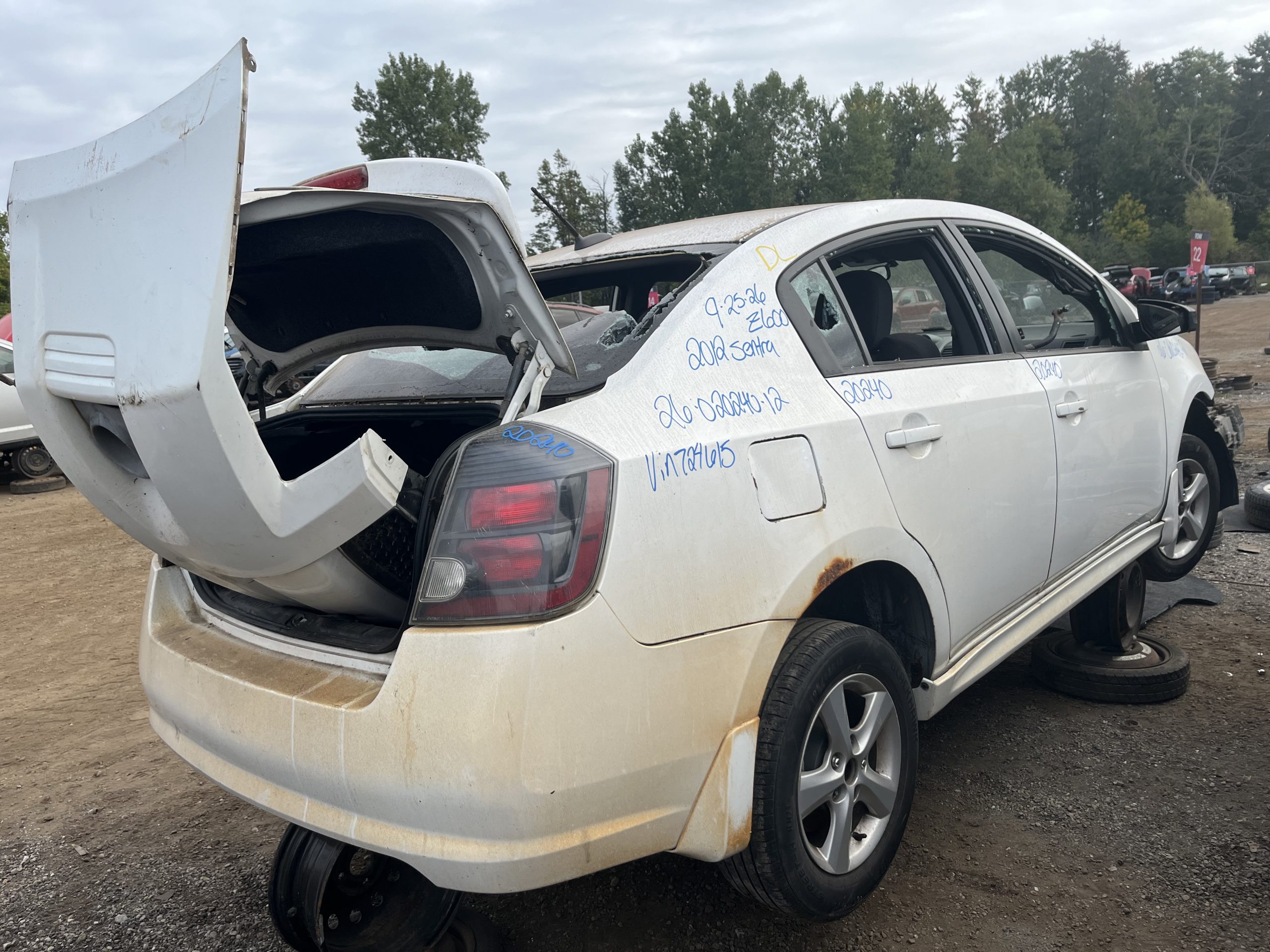 NISSAN SENTRA 2012