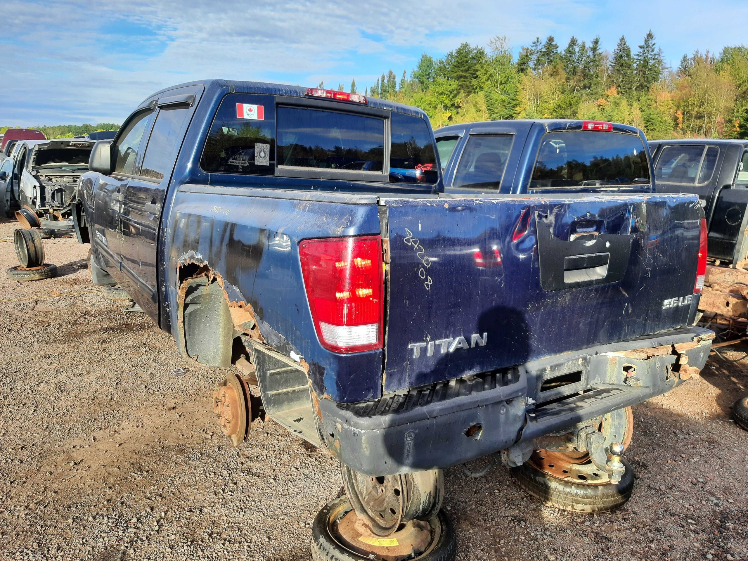 NISSAN TITAN 2008