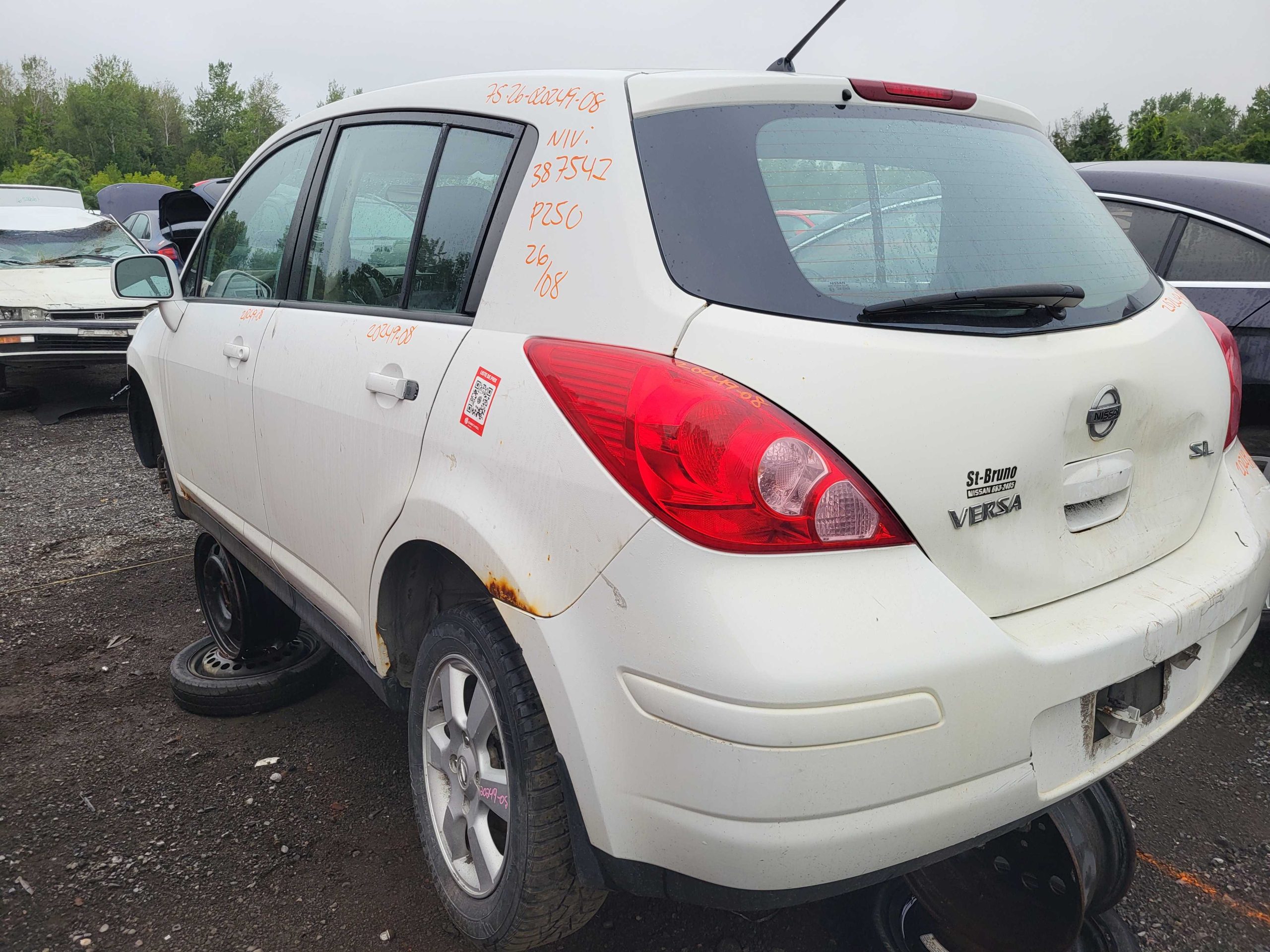 NISSAN VERSA 2008