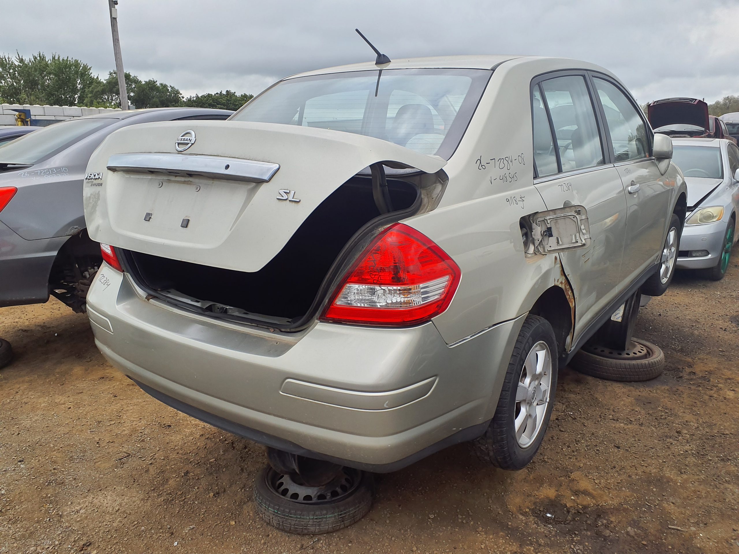 NISSAN VERSA 2008