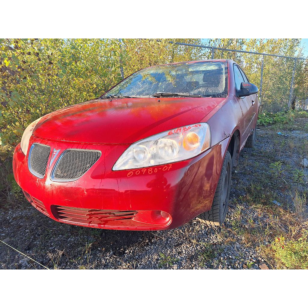 PONTIAC G6 2007