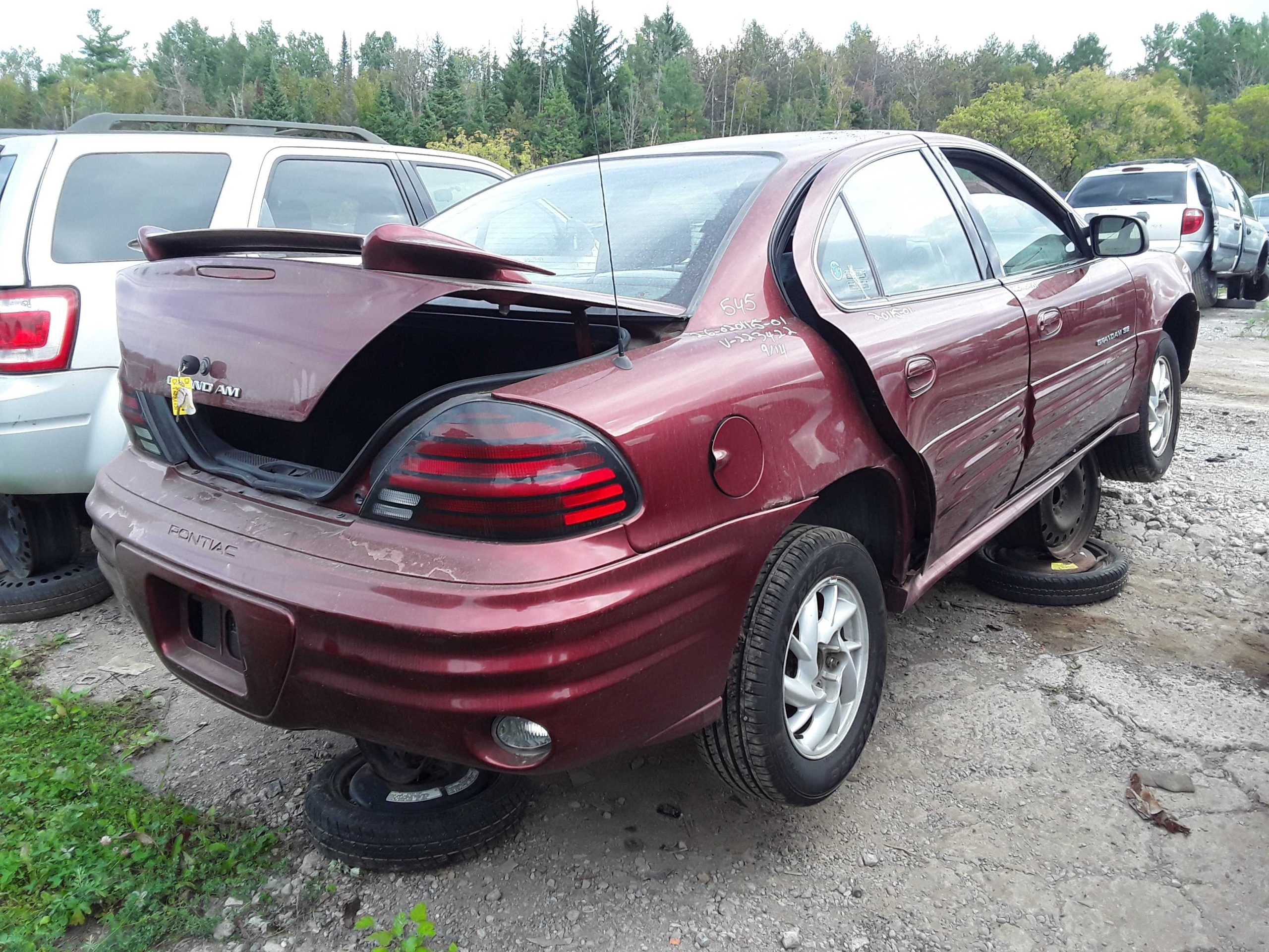 PONTIAC GRAND AM 2001