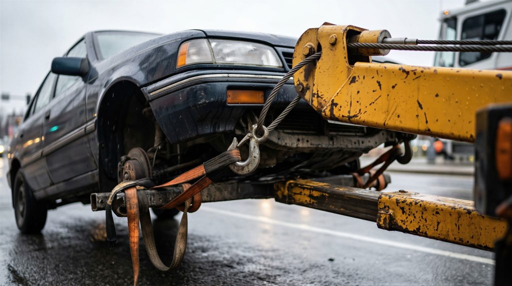 Selling car to a wrecker