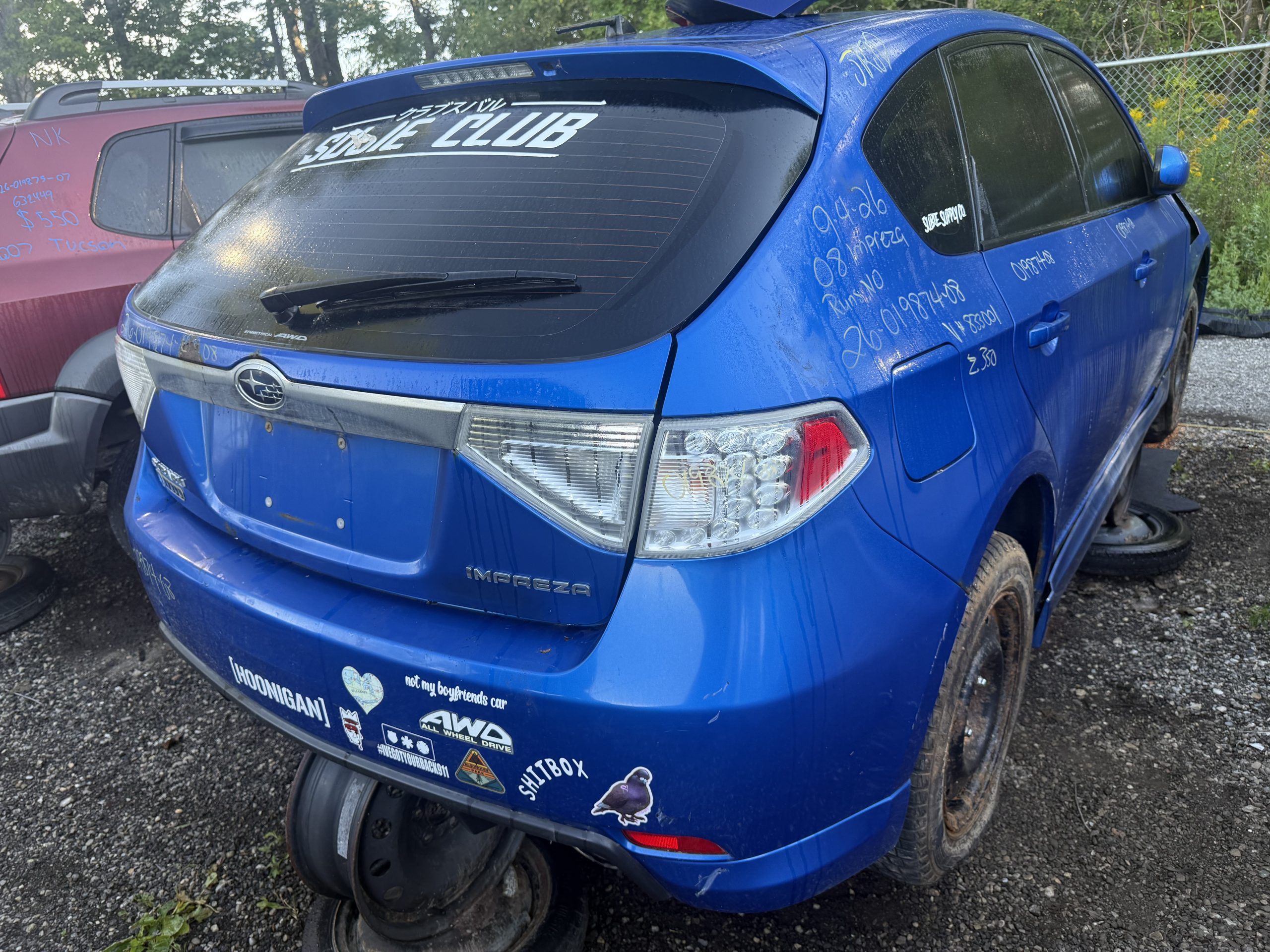 SUBARU IMPREZA 2008