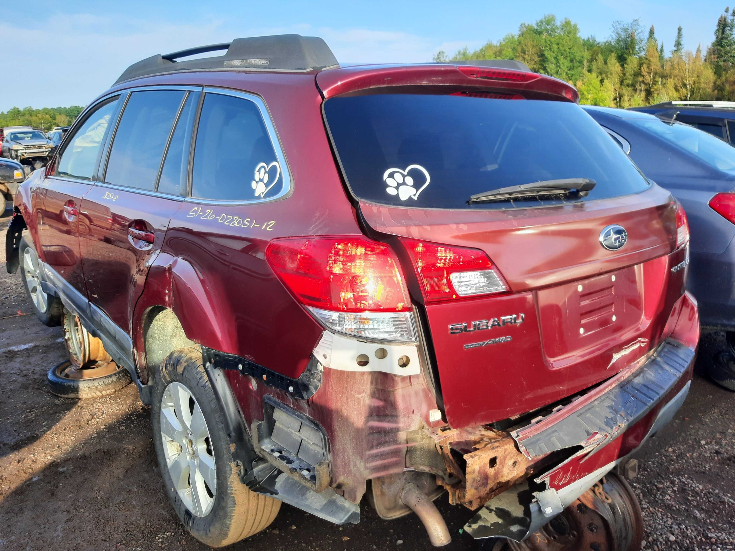 SUBARU OUTBACK 2012