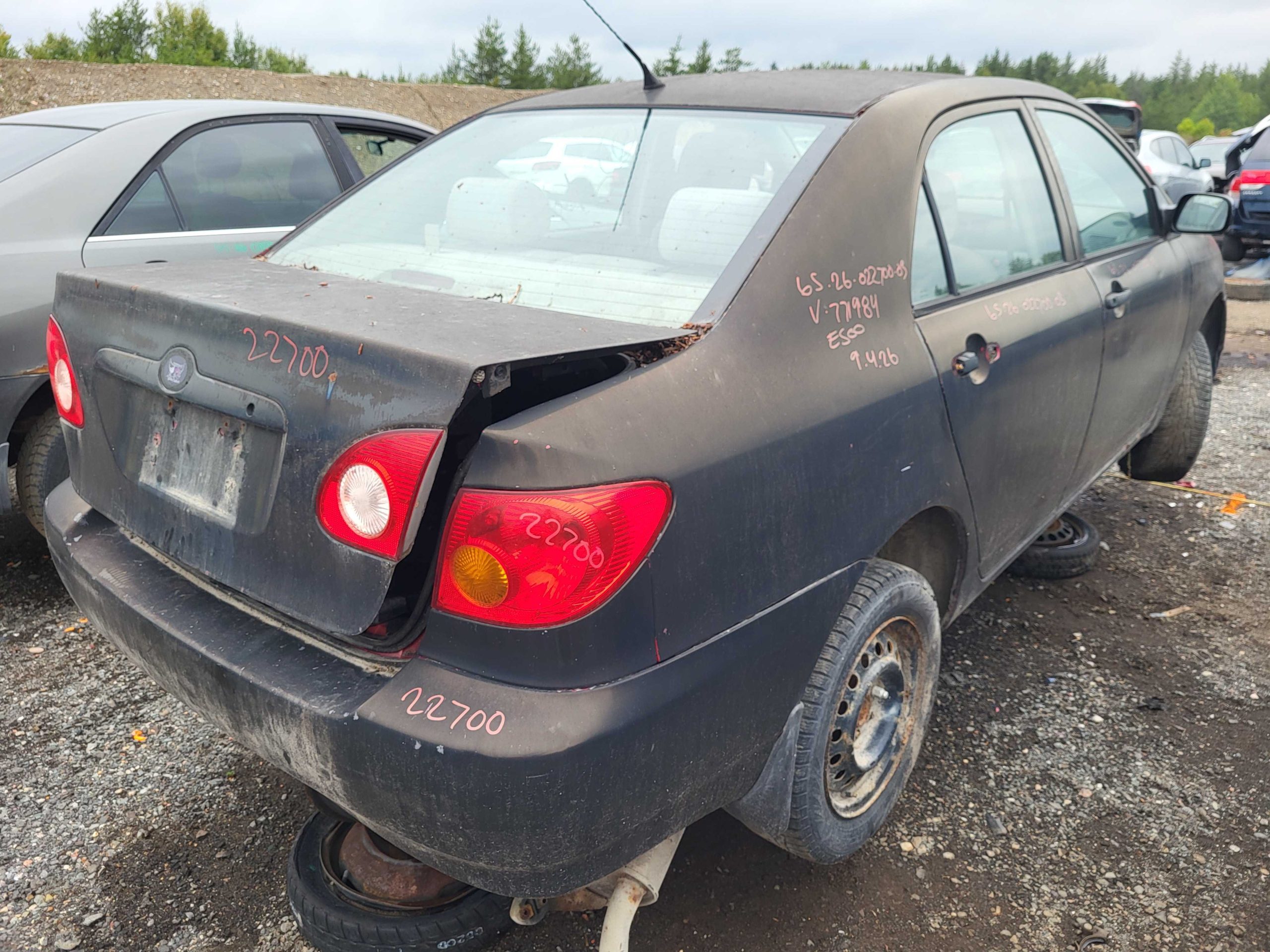 TOYOTA COROLLA 2003