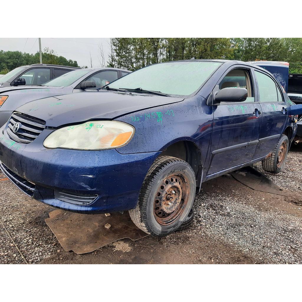 TOYOTA COROLLA 2003