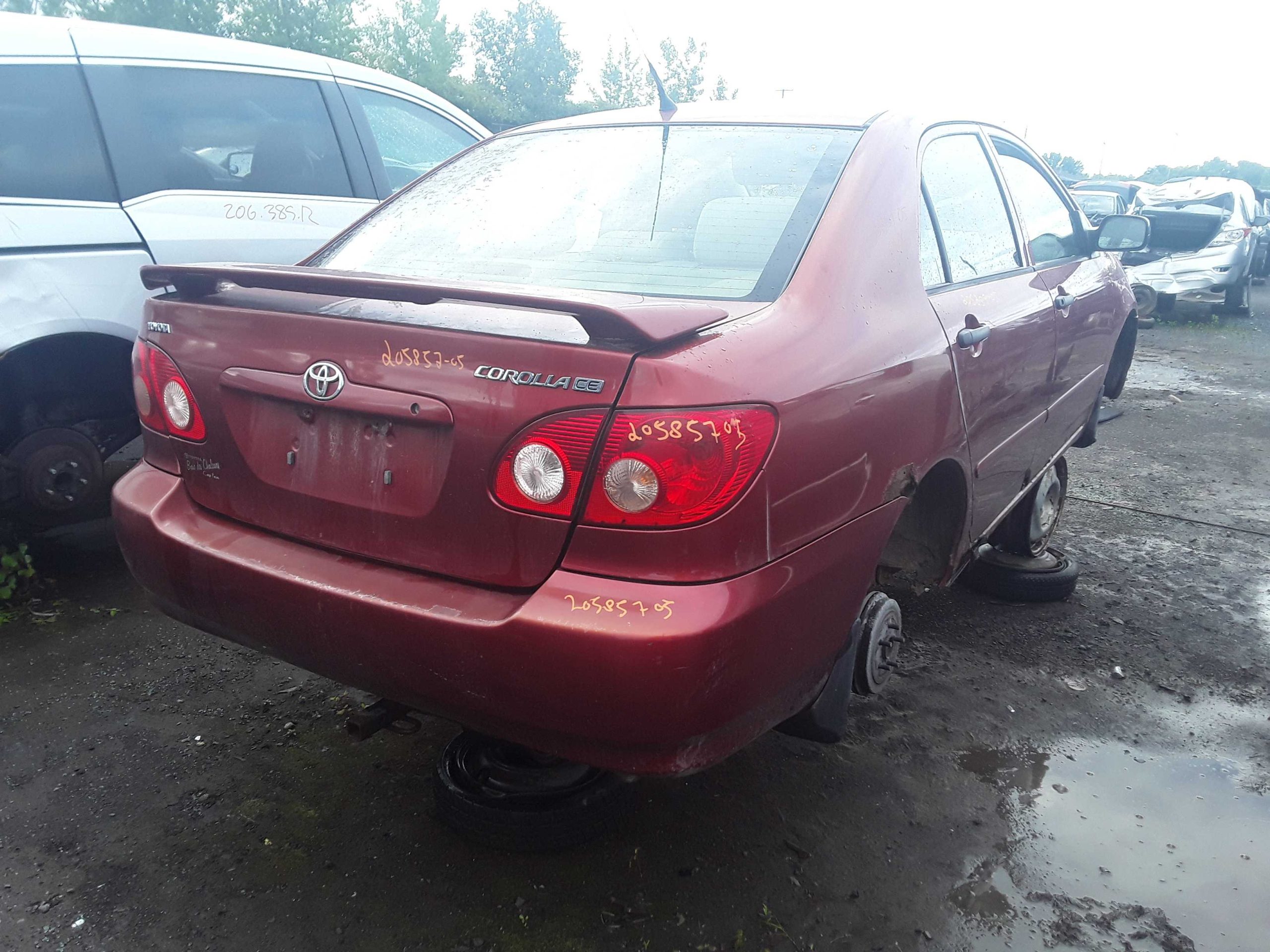 TOYOTA COROLLA 2005