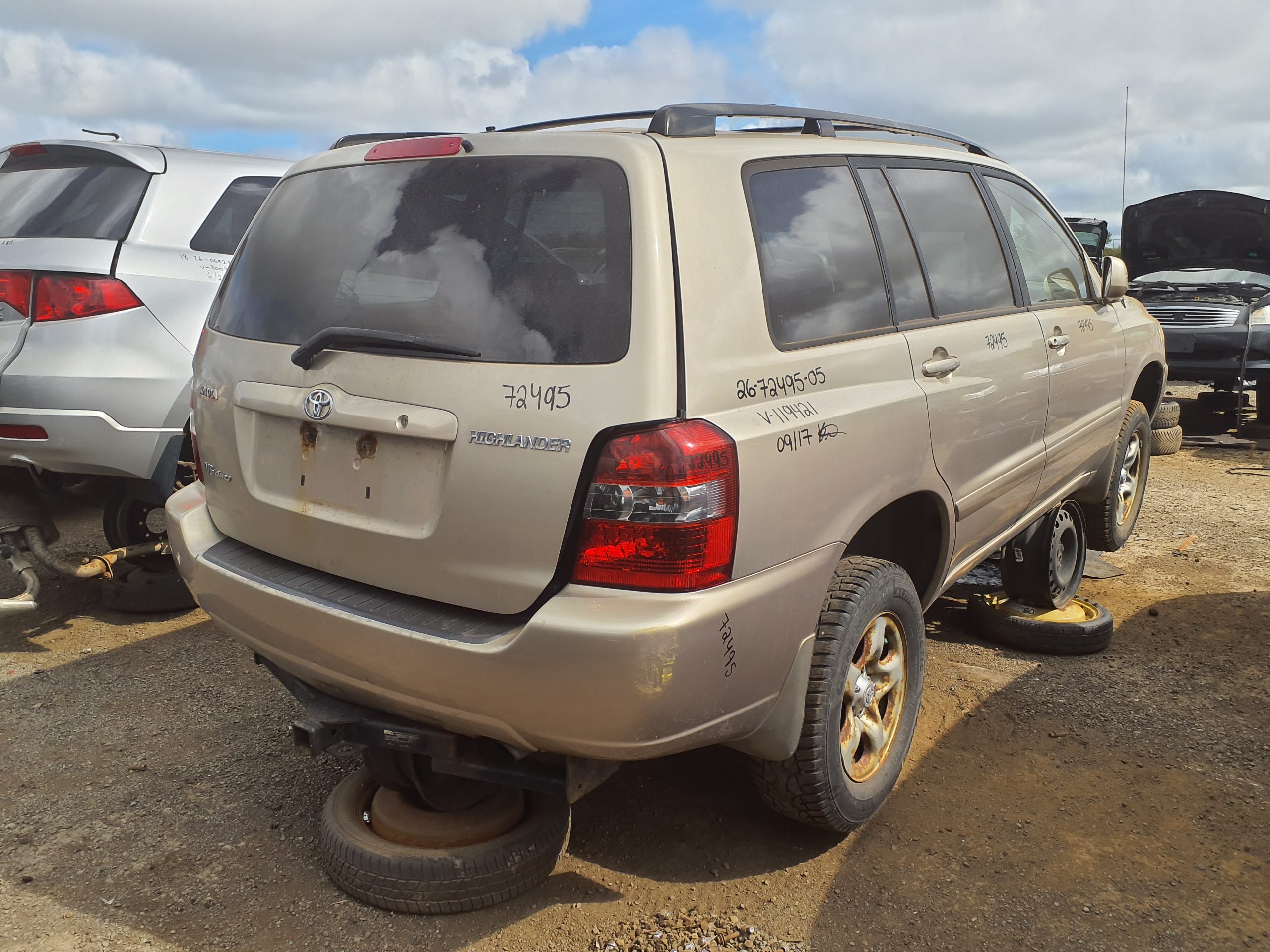 TOYOTA HIGHLANDER 2005